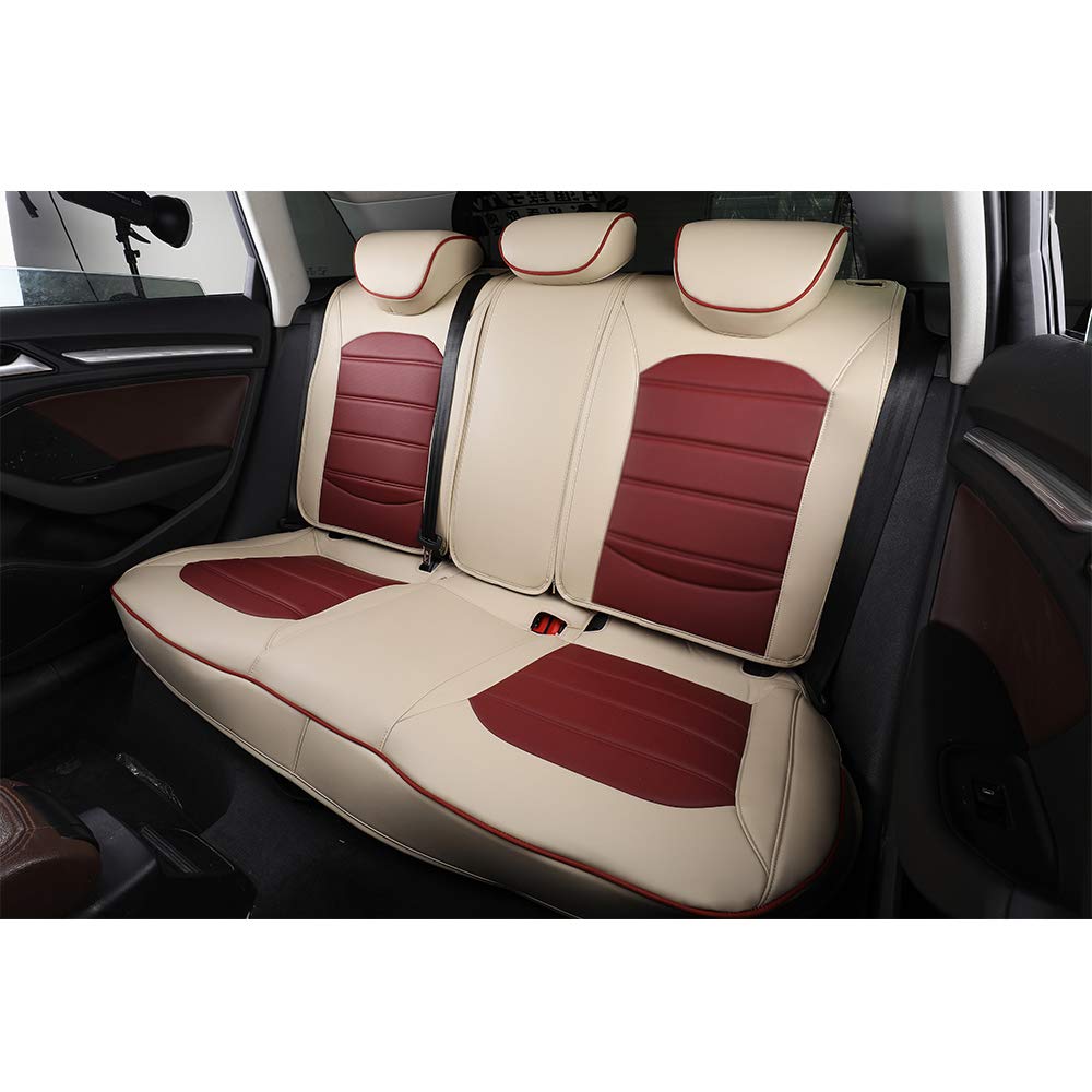 Premium Genuine Leather Car Seat Covers Full Set for Mercedes-Benz GLE Class 2016-2019 - Front & Rear Seats with Airbag Compatibility | Ultimate Protection & Luxury Interior Upgrade for SUVs