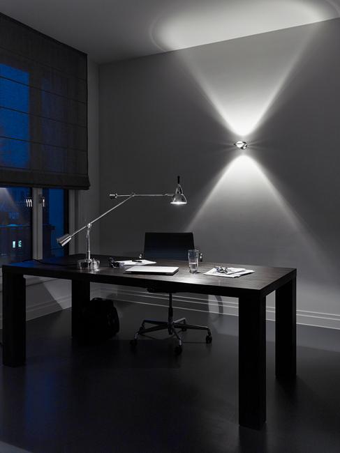TECNOLUMEN EB 27 Table Lamp - Bauhaus Style Desk Light with Chrome Finish | Perfect for Modern Living Room, Office, or Bedroom Lighting