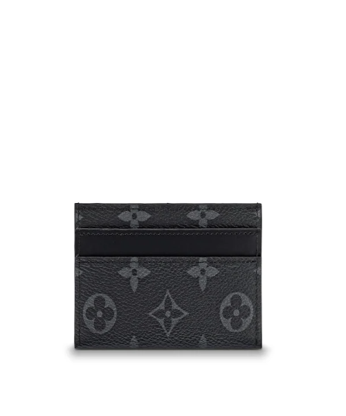 LV Multiple Wallet Monogram Eclipse Black - Luxury Designer Wallet for Men - Perfect for Everyday Use, Travel & Business