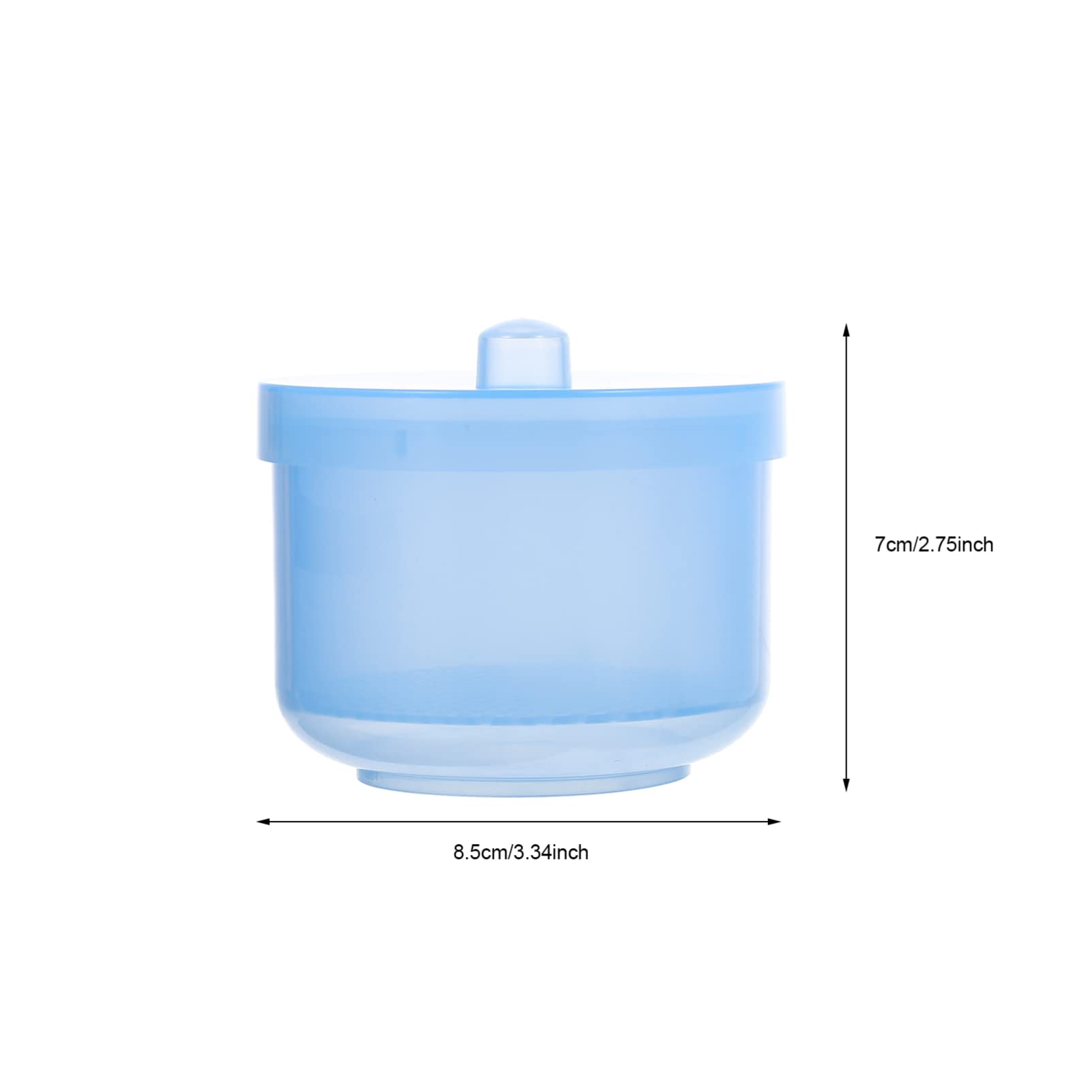 2 Pack Nail Art Tool Cleaning Cup - Professional Manicure Soaking Tray with Net for Nail Accessories | Perfect for Salon, Home Nail Care & DIY Nail Art