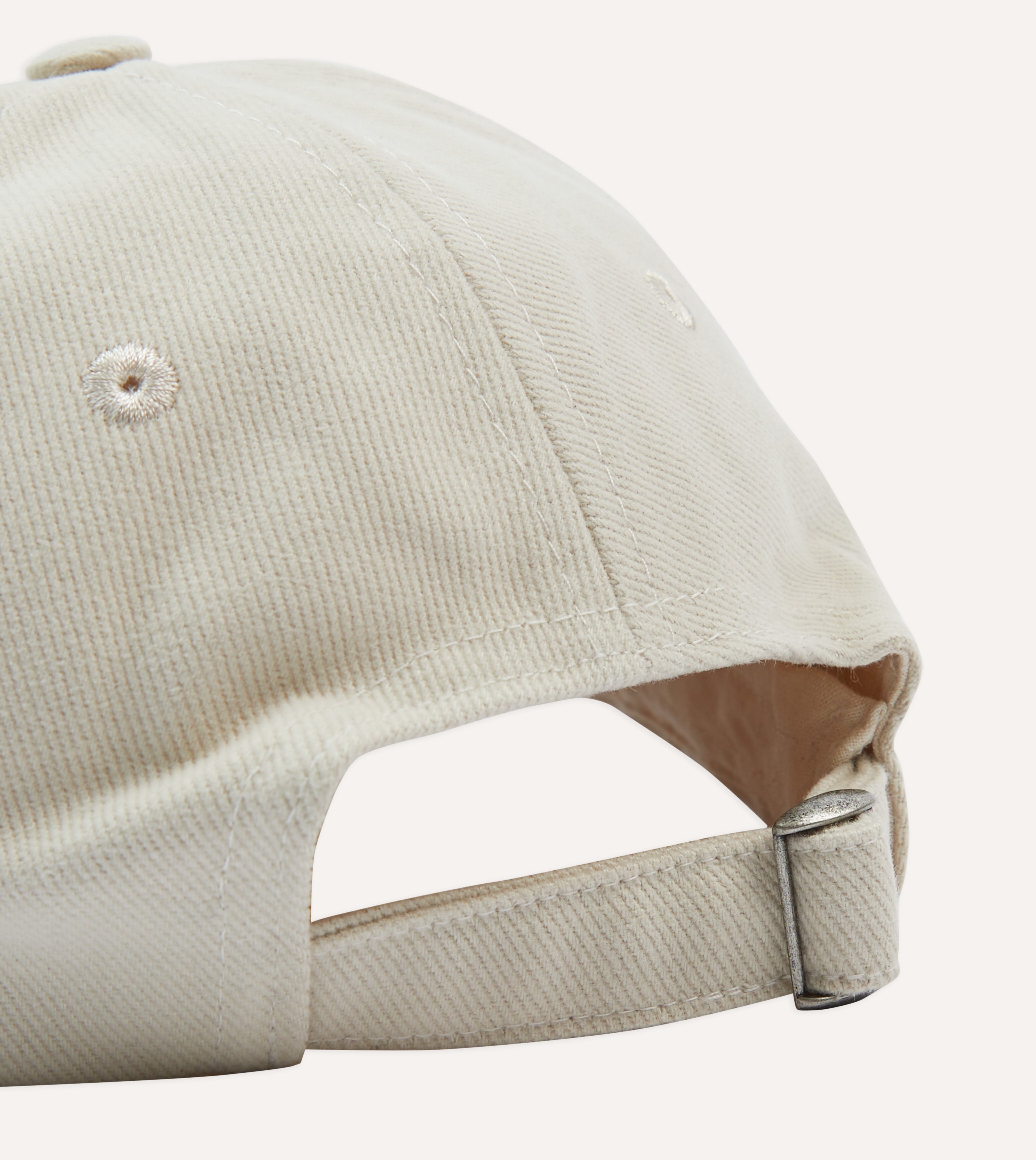 Stylish Ecru Peacock Emblem Cotton Baseball Cap for Men & Women - Perfect for Outdoor Activities, Sports, and Casual Wear