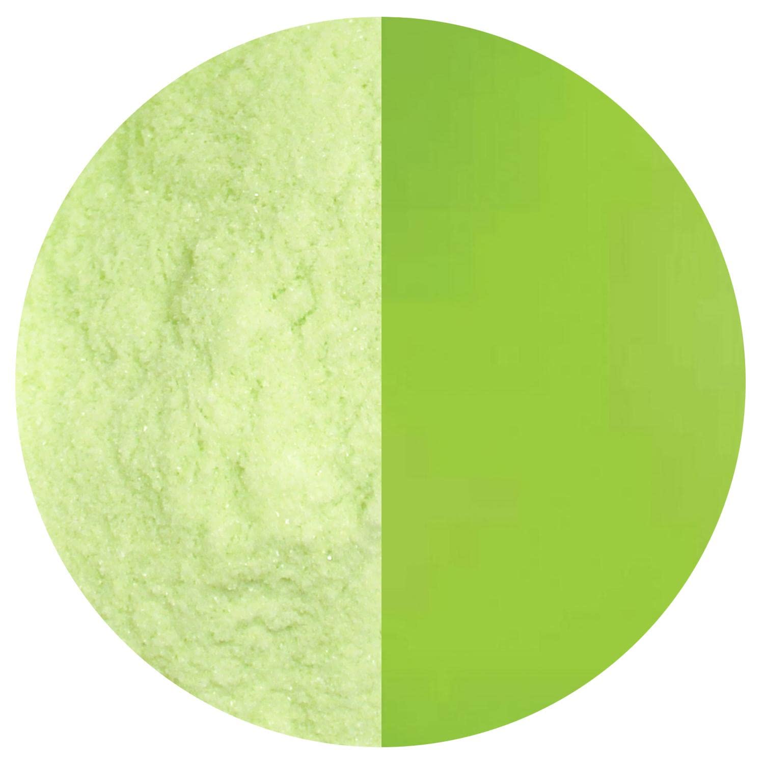 Premium 8.5 Oz Amazon Green Opal Powder Frit - 96 COE Glass Fusing Material for Jewelry Making, Stained Glass & Kiln Casting | DIY Art Projects, Lampworking & Mosaic Designs