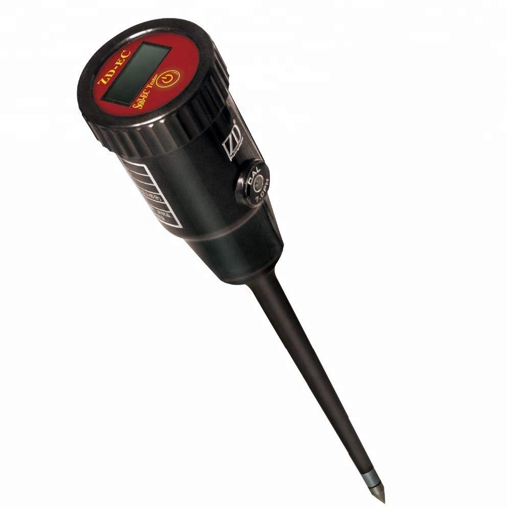 High Precision Digital Soil Fertility Tester - Portable Soil EC Meter & Nutrient Analyzer for Gardening, Farming & Hydroponics | Accurate pH & Moisture Detection