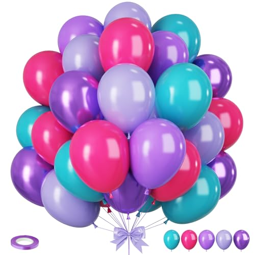 Metallic Purple Pink Red