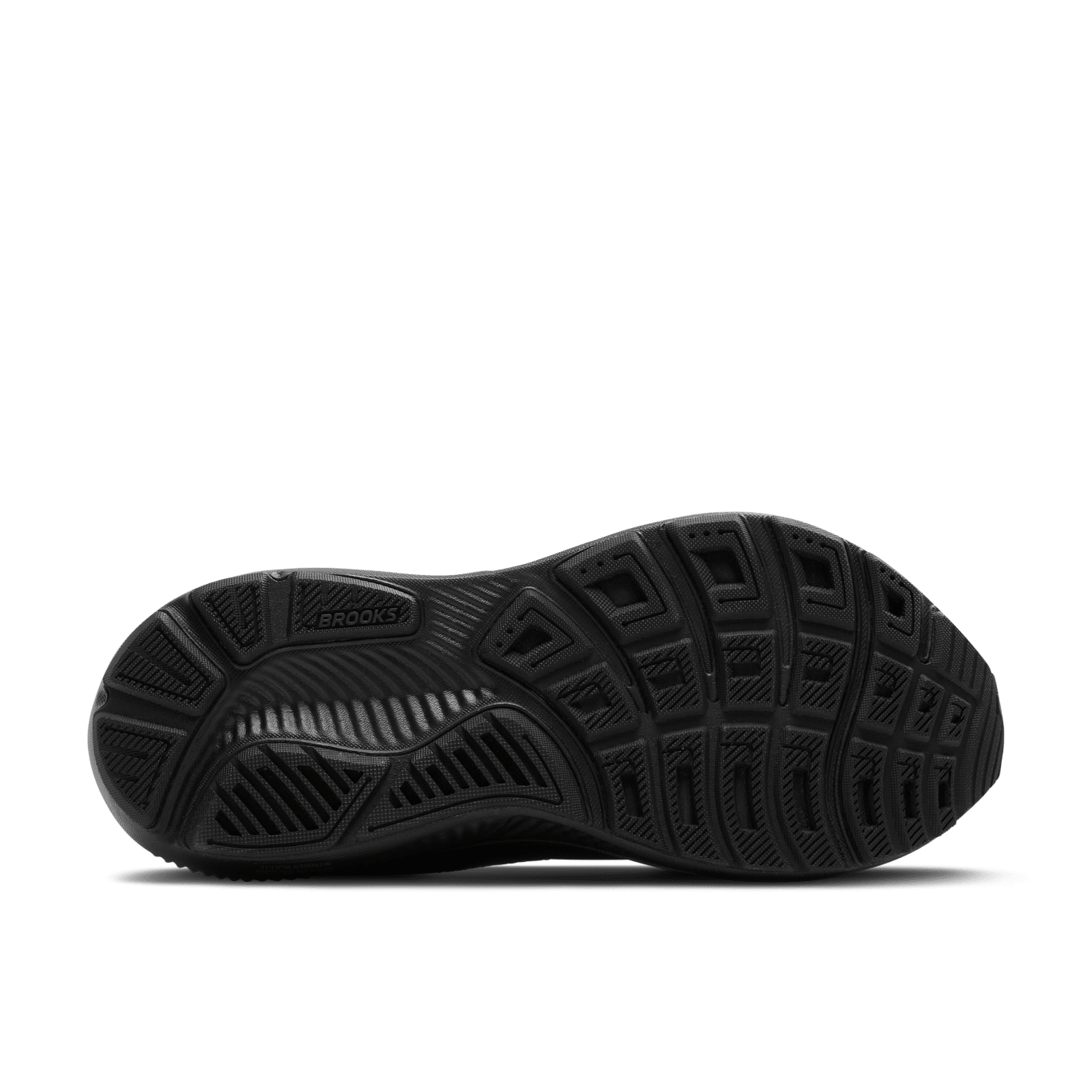 Brooks Ghost 17 Running Shoes for Men - Wide 4E Width - Black/Black/Ebony - Cushioned Support for Long Distance Running & Daily Training