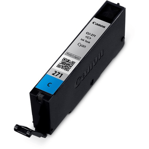 Canon CLI 271 Cyan Ink Cartridge - High-Quality Printer Ink for Canon Pixma Printers - Perfect for Home, Office & Photo Printing