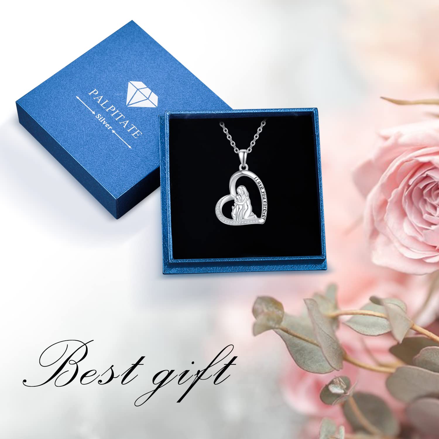 Sterling Silver Dog Necklace - Cute Animal Jewelry Gift for Women | Perfect for Pet Lovers, Dog Owners & Special Occasions