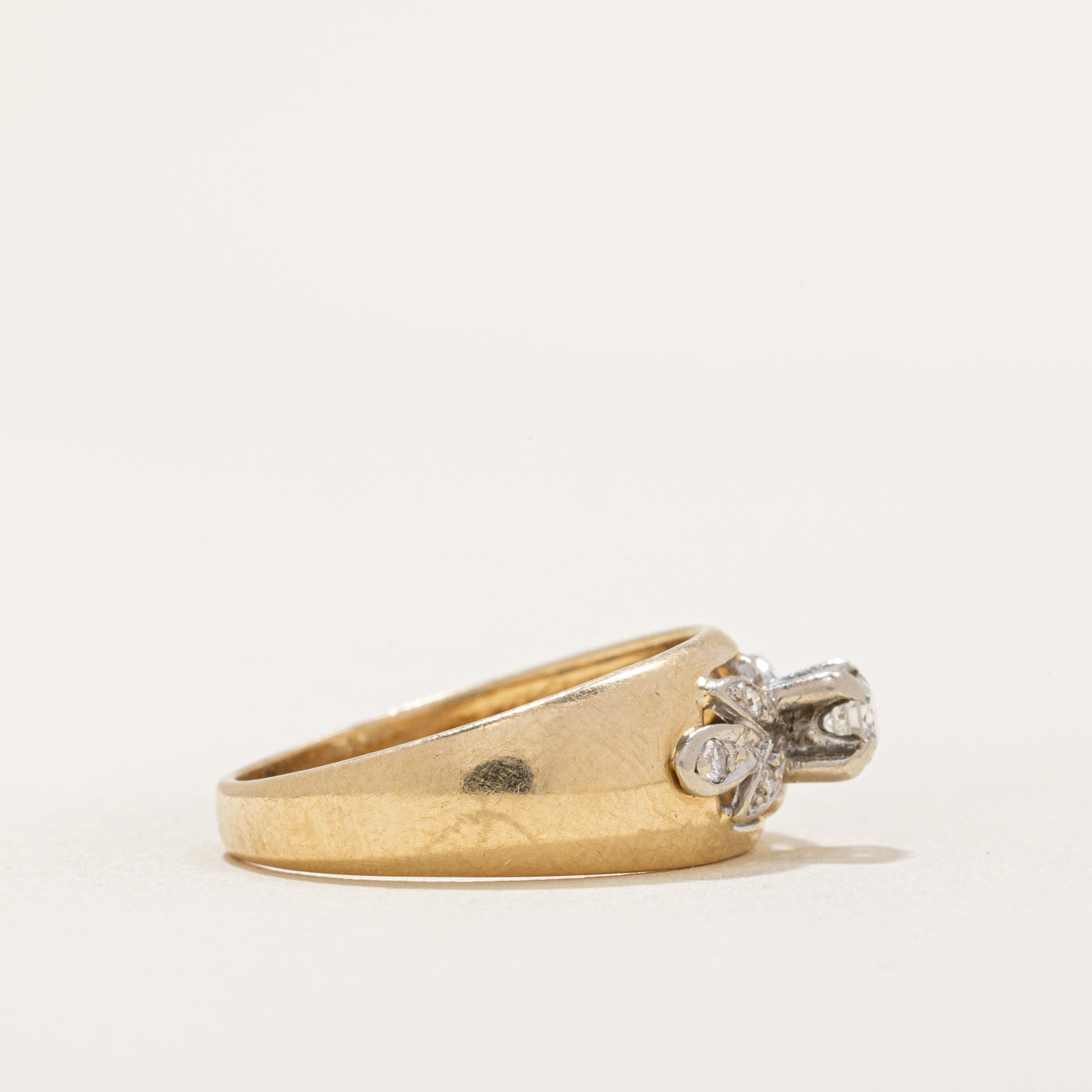 0.19ctw Diamond Cocktail Ring for Women - Size 8.5 | Elegant Statement Jewelry for Parties, Weddings & Special Occasions