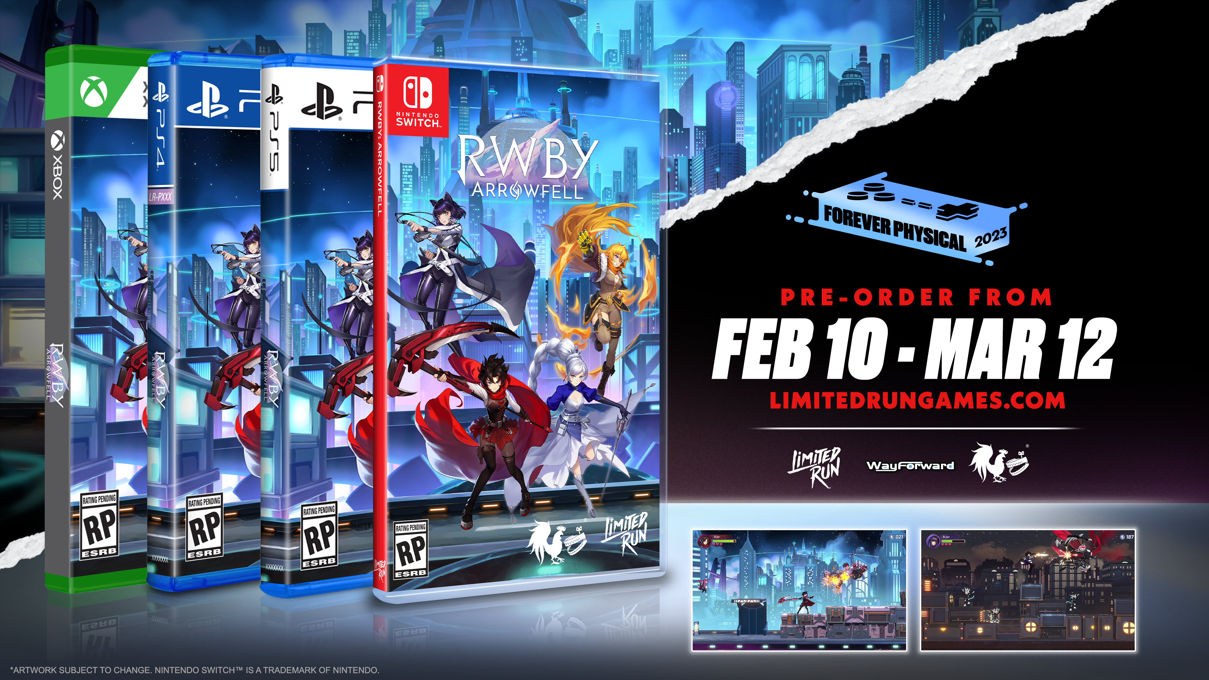 RWBY: Arrowfell Limited Edition #500 for PS4 - Exclusive Action RPG Game for Anime Fans | Perfect for Collectors and Gaming Enthusiasts