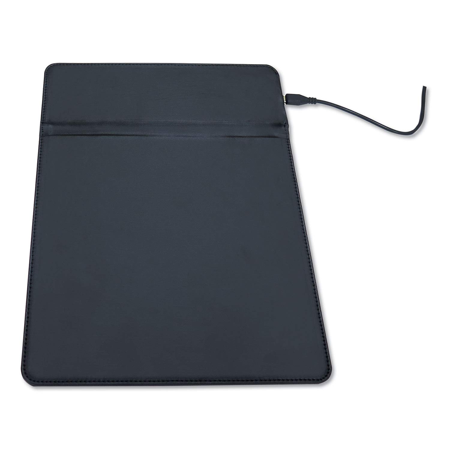 Artistic Qi Wireless Charging Pad - 5W Fast Charging, 11 Inch Black Wireless Charger for iPhone, Samsung & Qi-Enabled Devices | Perfect for Home, Office & Nightstand Charging