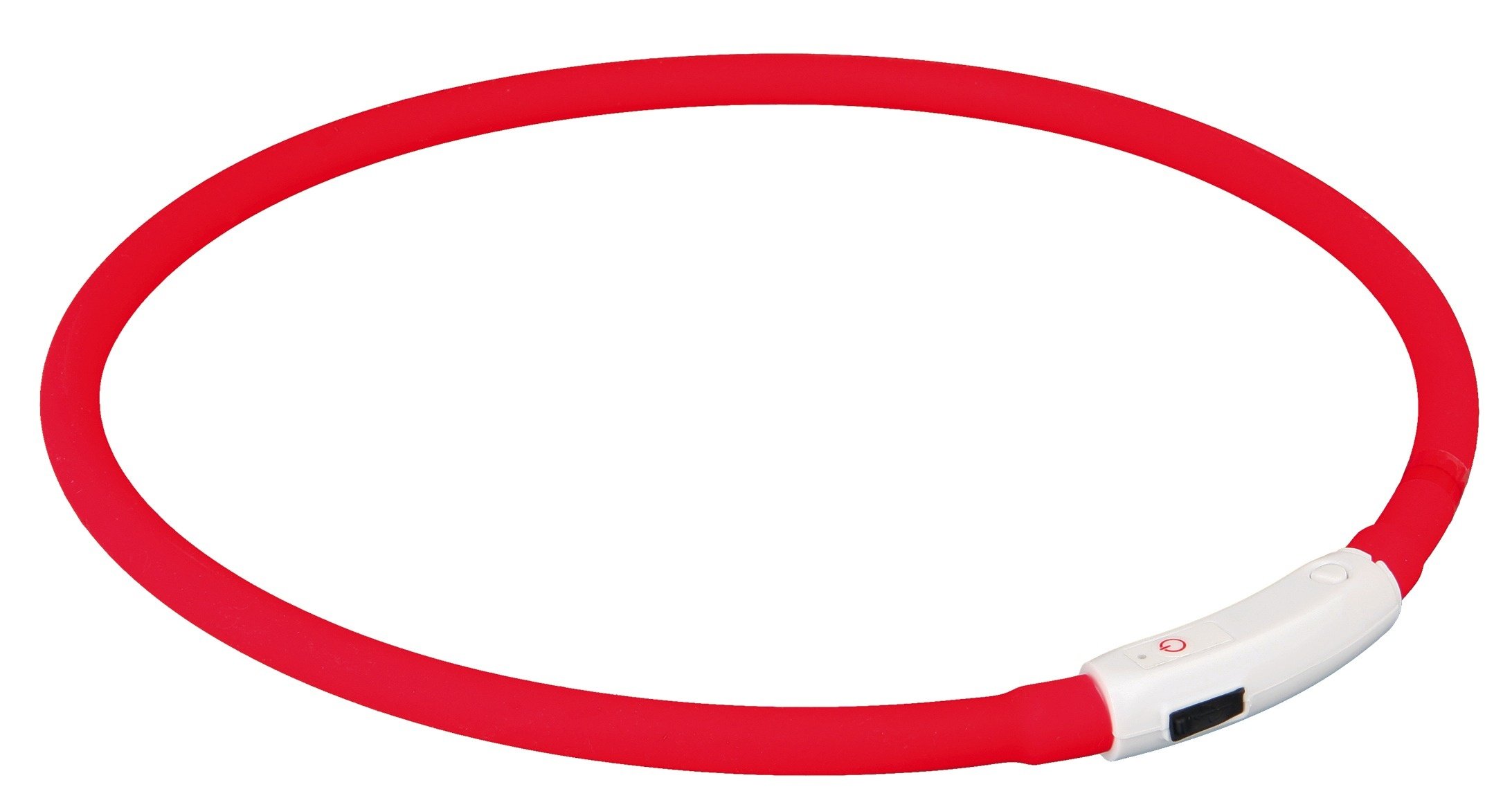 Trixie USB Dog Glow Collar - Safety Light for Night Walks (M-L)