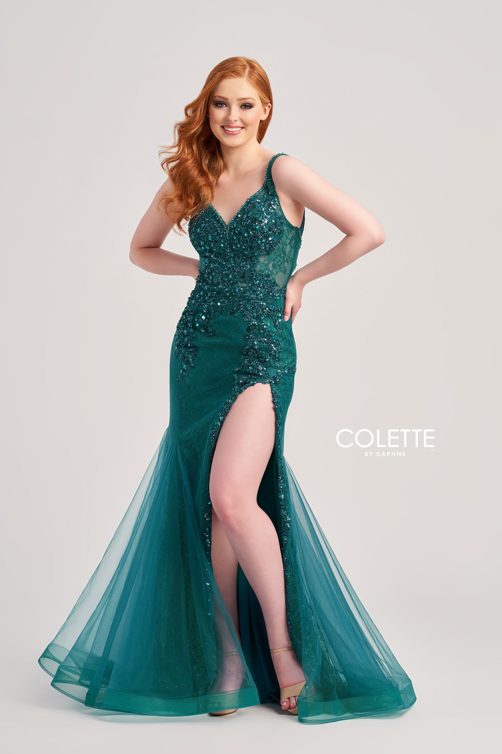 Colette Prom Mermaid Sweetheart Sequin Sleeveless Dress Cl5122 - Elegant Formal Gown for Homecoming, Evening Party & Special Occasions