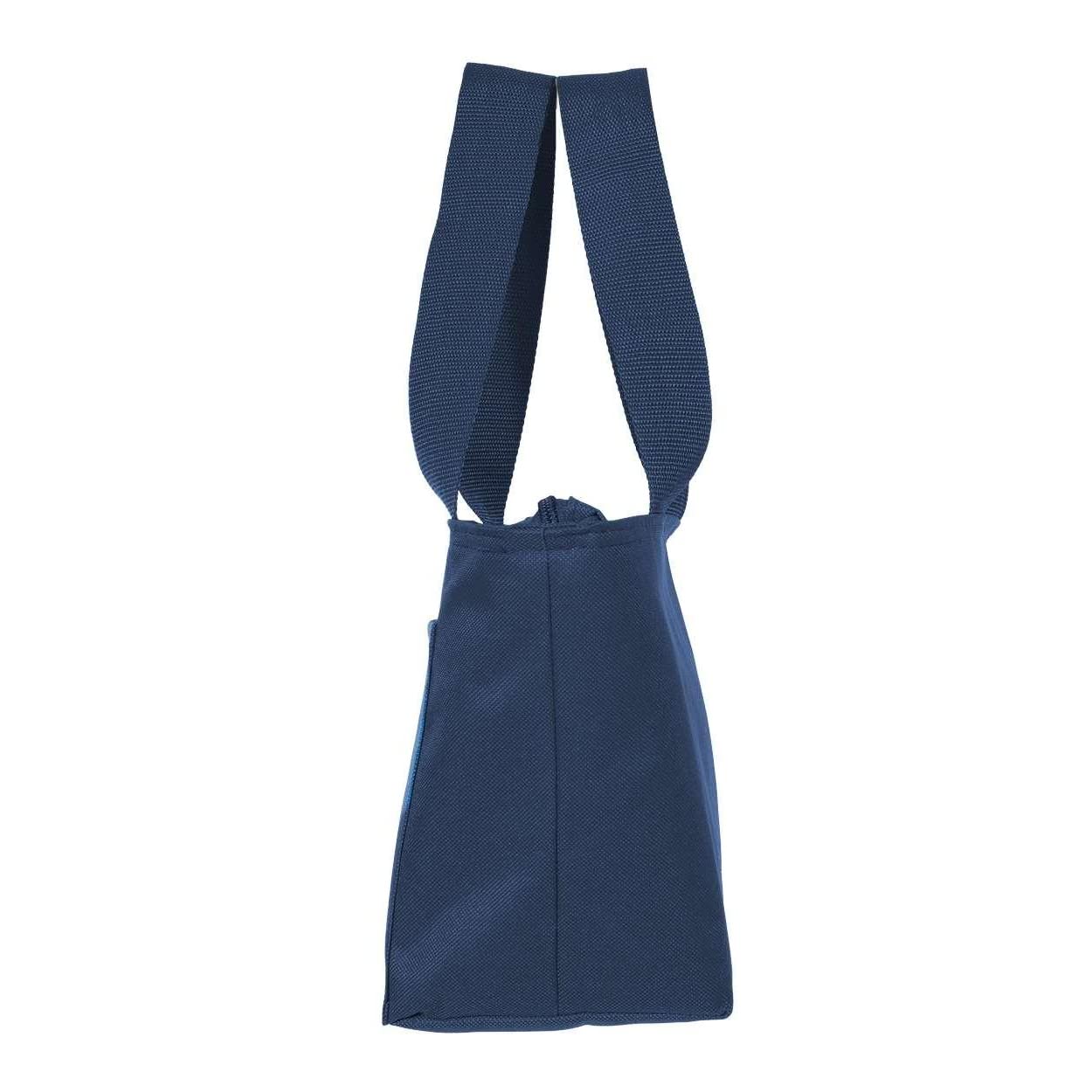 Eco-Friendly Recycled Cooler Bag - Insulated Navy Blue Lunch Tote for Picnics, Beach, Camping & Outdoor Activities