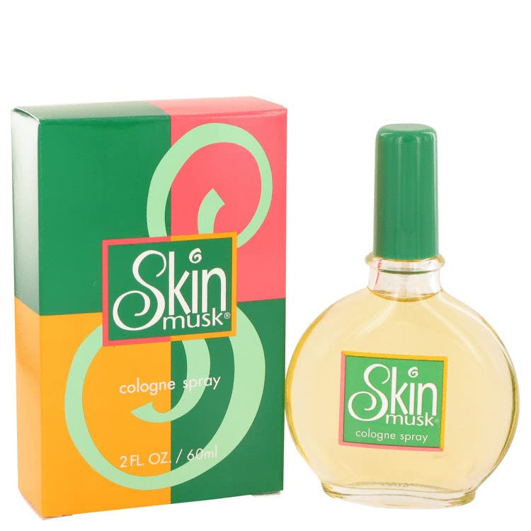Skin Musk Perfume by Parfums De Coeur - 2 Oz Cologne Spray for Women & Men | Long-Lasting Fragrance for Date Night, Office & Special Occasions