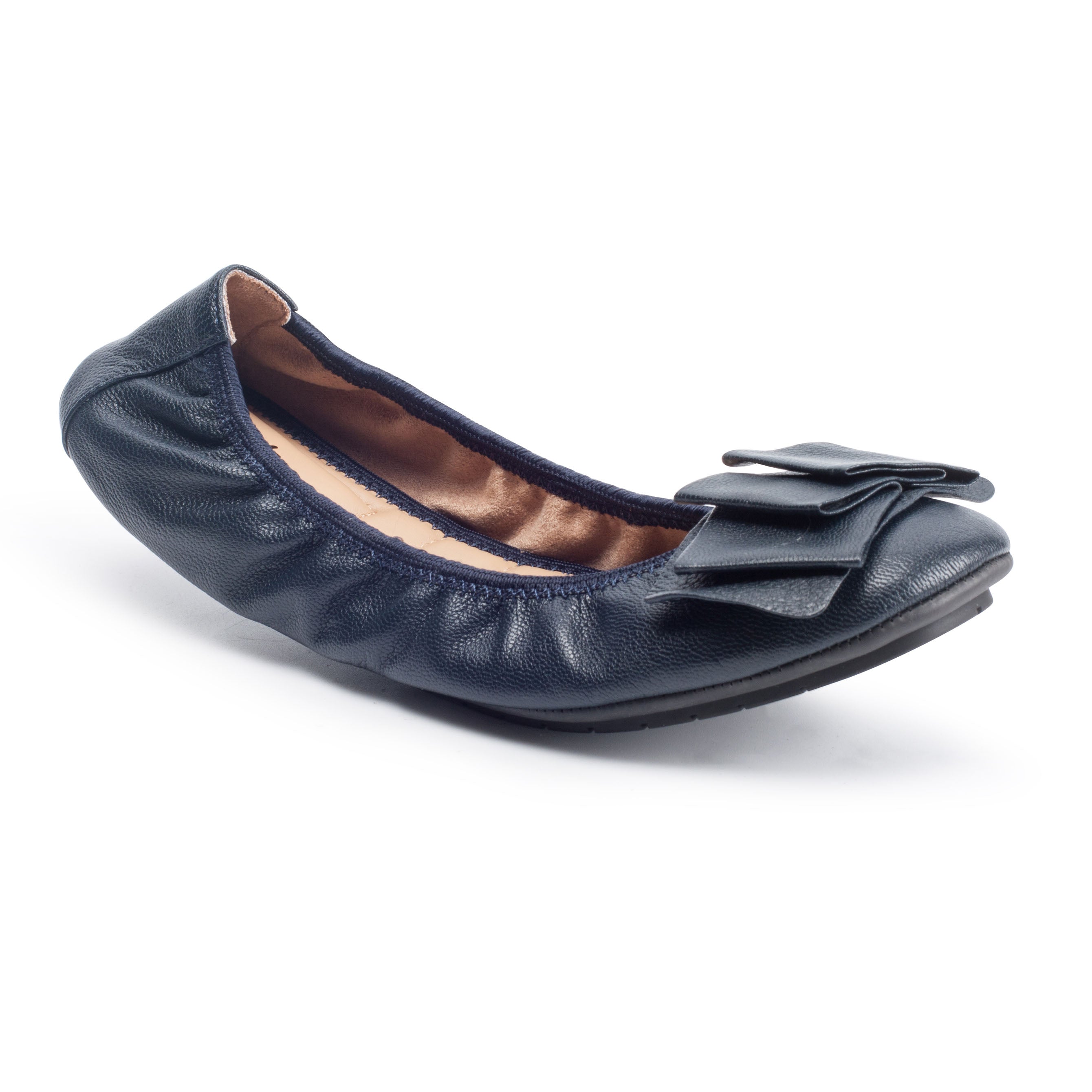 Lilyana 2.0 Genuine Leather Ballet Flats for Women - Comfortable Slip-On Shoes for Work, Travel & Everyday Wear