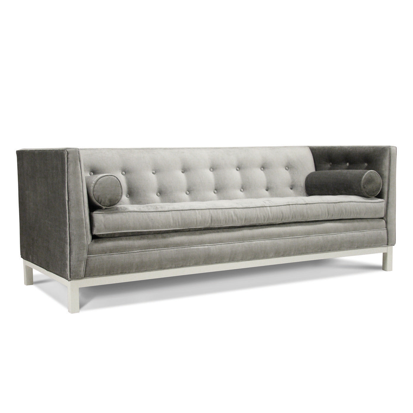 Lampert Sofa 2 - Modern 2-Seater Couch for Living Room, Small Space Apartment & Office - Comfortable Fabric Upholstery with Sturdy Wooden Frame