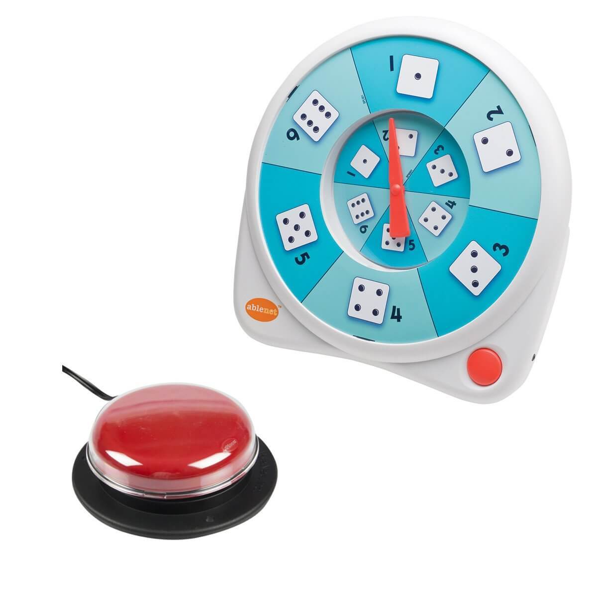 All Turn It Spinner & Switch Bundle - Interactive Sensory Toy for Special Needs Kids - Perfect for Autism Therapy, Classroom Activities & Motor Skill Development