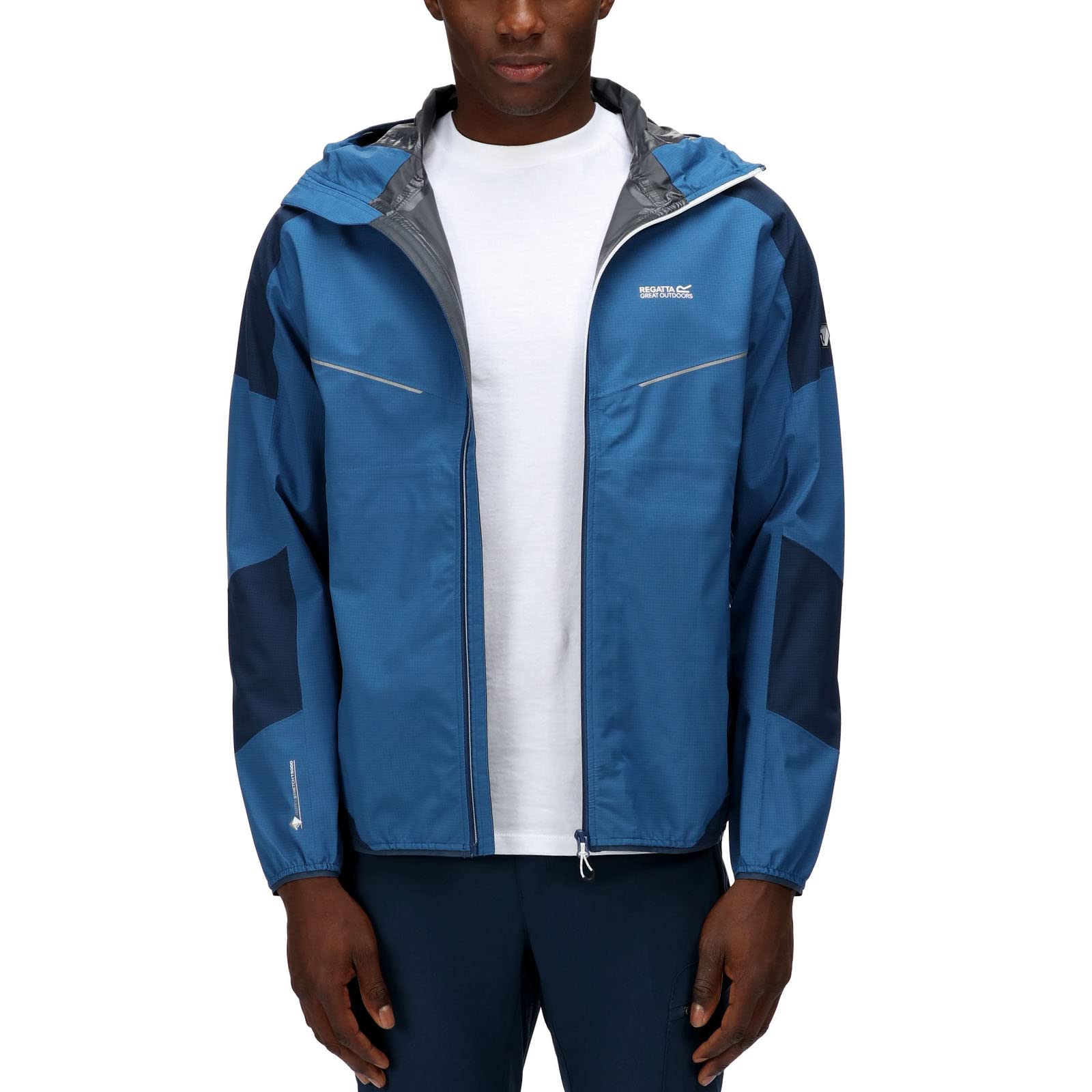 Regatta Men's Imber VII Waterproof Jacket - Lightweight Raincoat for Hiking, Camping & Outdoor Activities | Windproof & Breathable Shell for All-Weather Protection