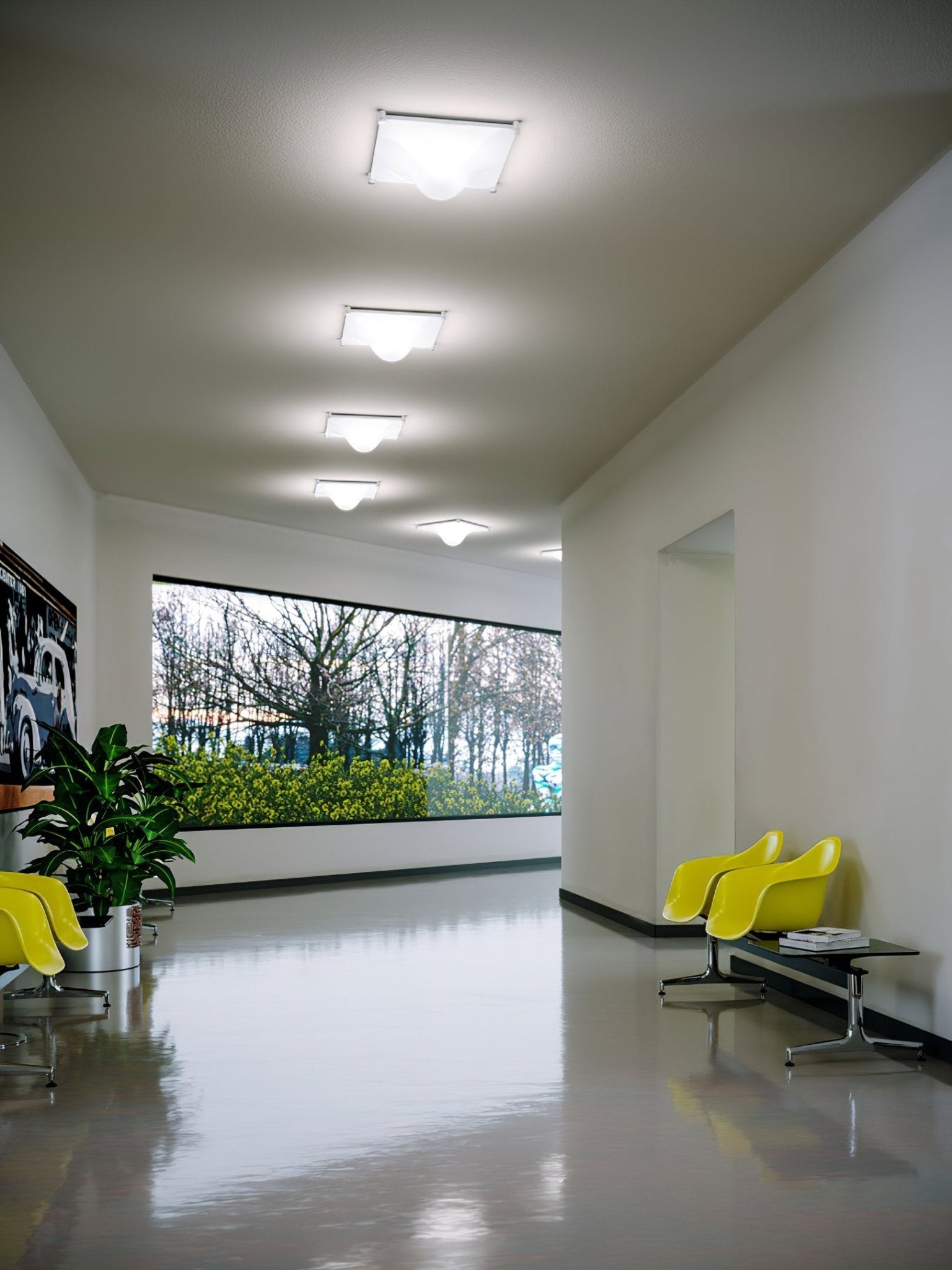 Bolla Modern Ceiling Light Fixture - Energy Efficient LED Lighting for Living Room, Bedroom, and Dining Room - Stylish Home Decor with Easy Installation