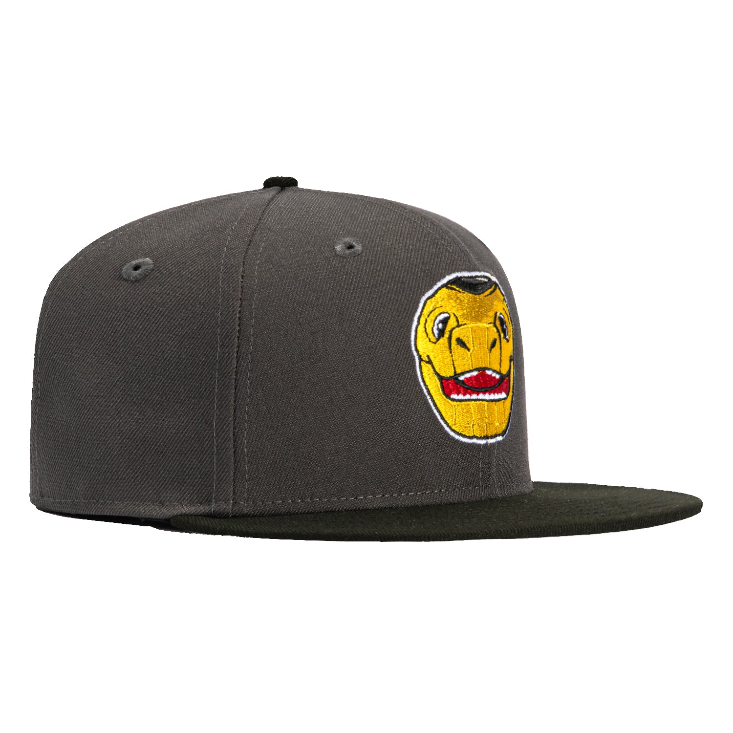 New Era 59Fifty Mascot Vegas Golden Knights Chance Snapback Hat - Graphite & Black - Official NHL Licensed Baseball Cap for Men, Women & Fans - Perfect for Games, Tailgating & Sports Events