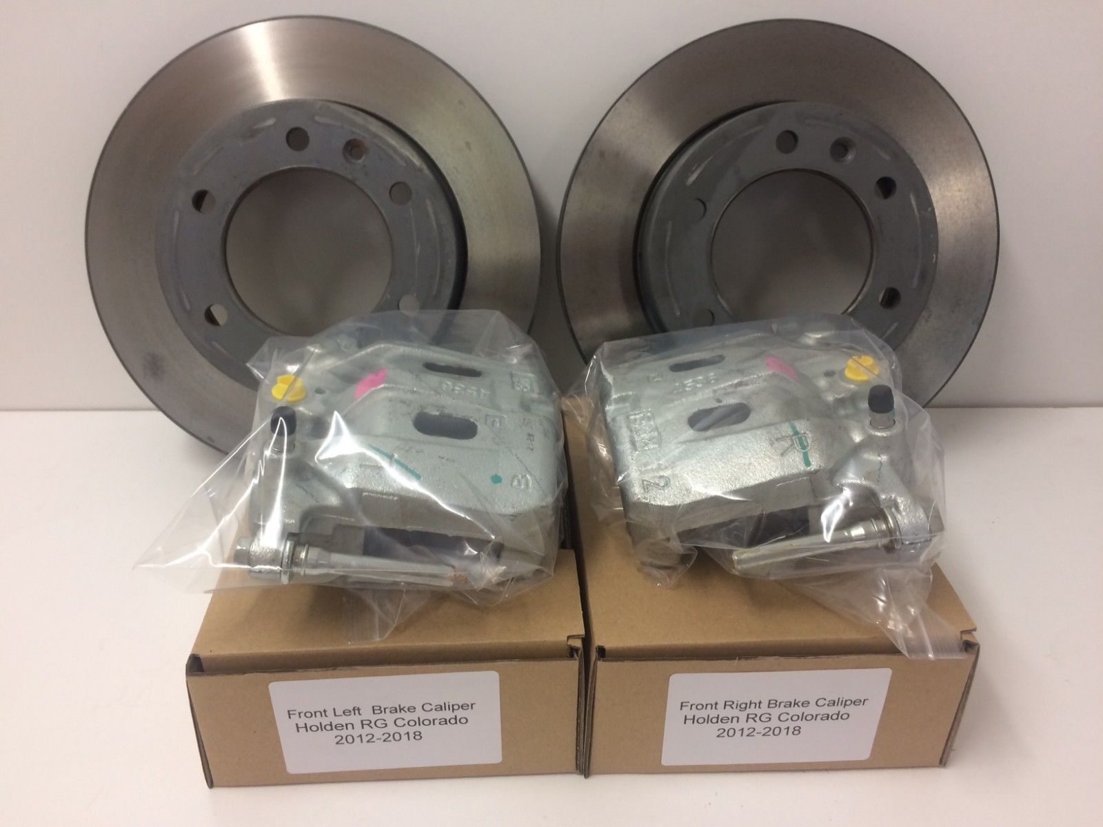 Genuine Holden RG Colorado Front Brake Rotors and Caliper Kit (2017-2020) - Perfect for Off-Roading & Heavy-Duty Towing