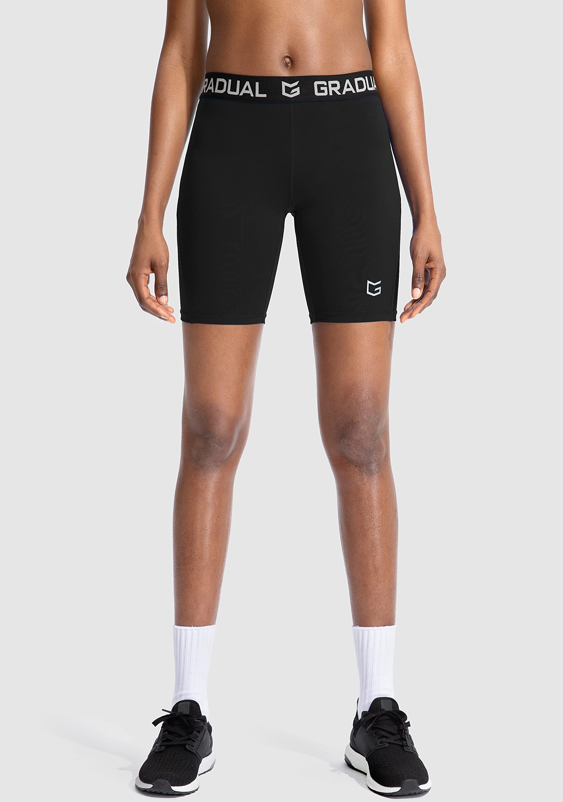 Best Women's Spandex Compression Volleyball Shorts - 3