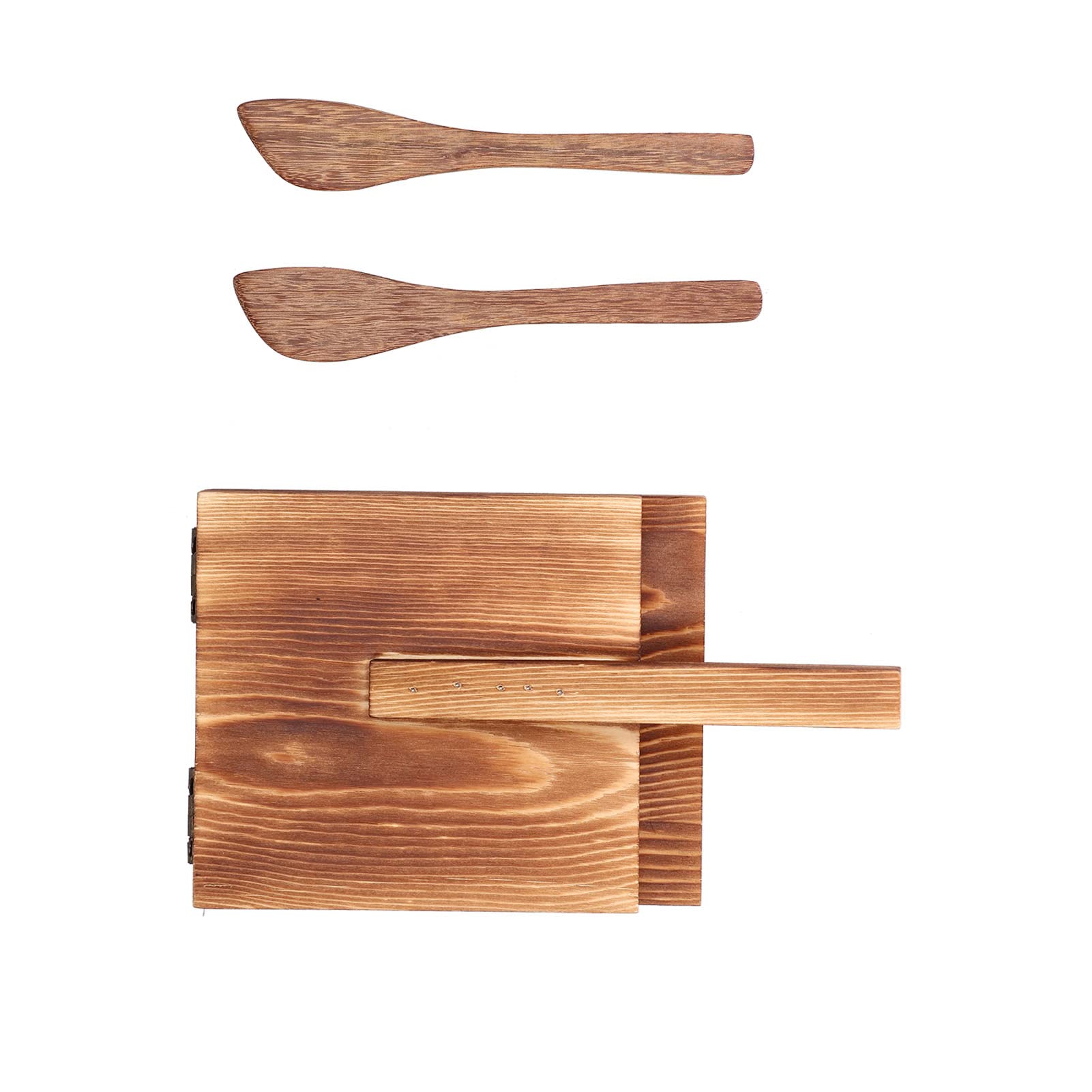 Premium Wooden Tortilla Press - Non-Slip Handle for Perfect Homemade Tortillas, Chapati & Roti | Durable Multi-Function Dough Press Tool for Mexican & Indian Cuisine | Ideal for Taco Night, Family Cooking & Restaurant Use