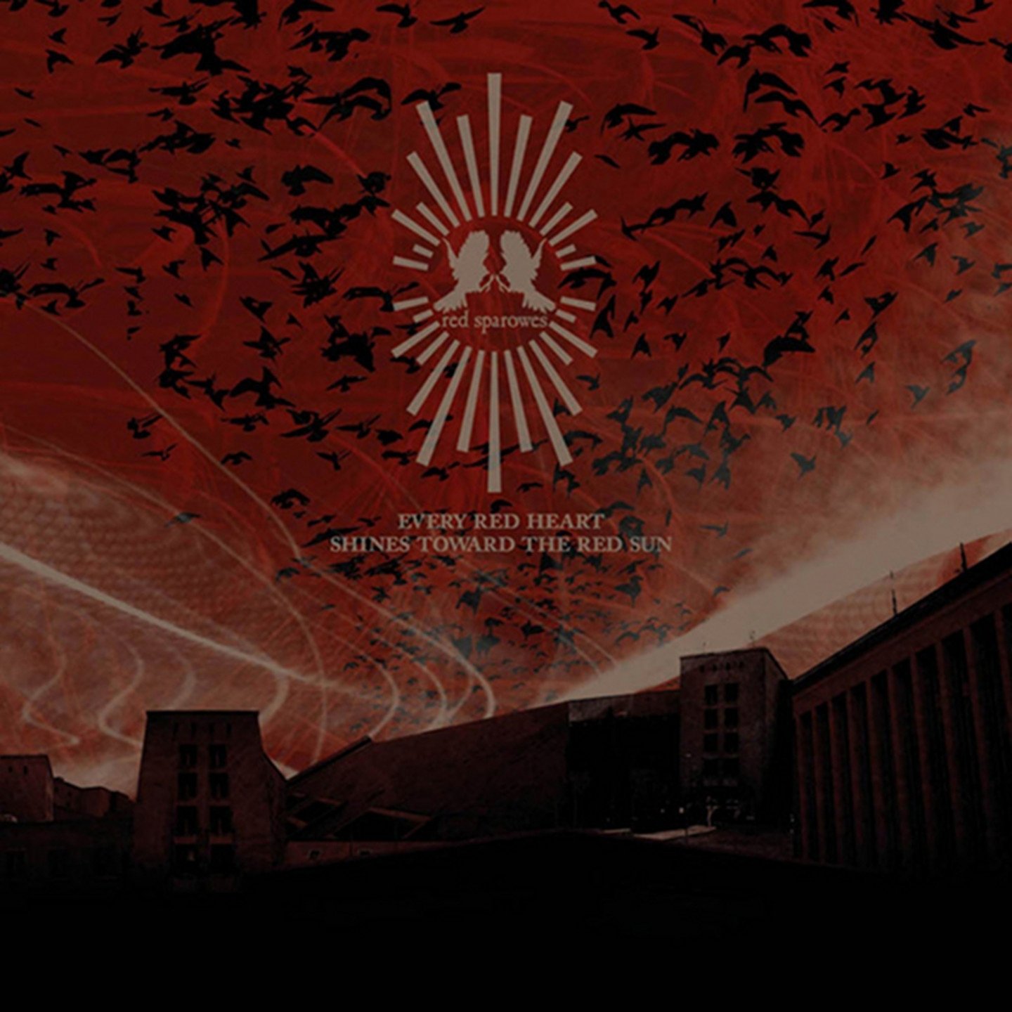 Red Heart Shines Toward the Red Sun - Vintage Chinese Communist Party Inspired Wall Art - Perfect for Home Decor, Office, and Historical Memorabilia Collections