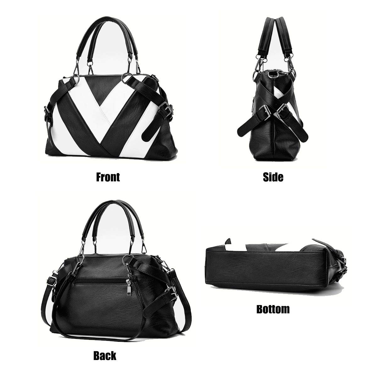 Stylish Women's Satchel Purses & Shoulder Tote Handbags - Fashion Crossbody Bags for Work, Travel & Everyday Use