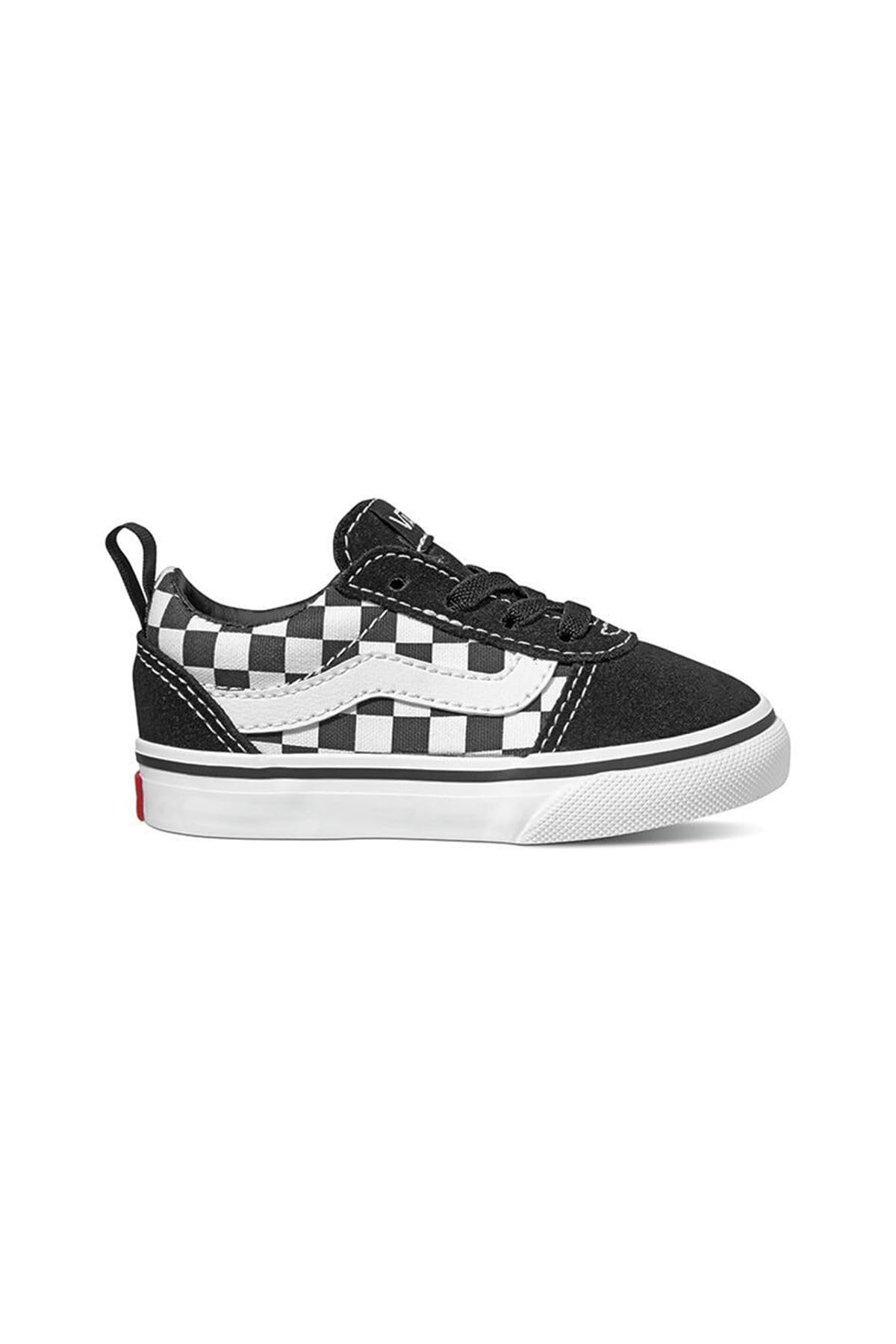 Vans Unisex Kid's Ward Slip-On Sneakers - Comfortable Canvas Shoes for Boys & Girls - Perfect for School, Play & Everyday Wear
