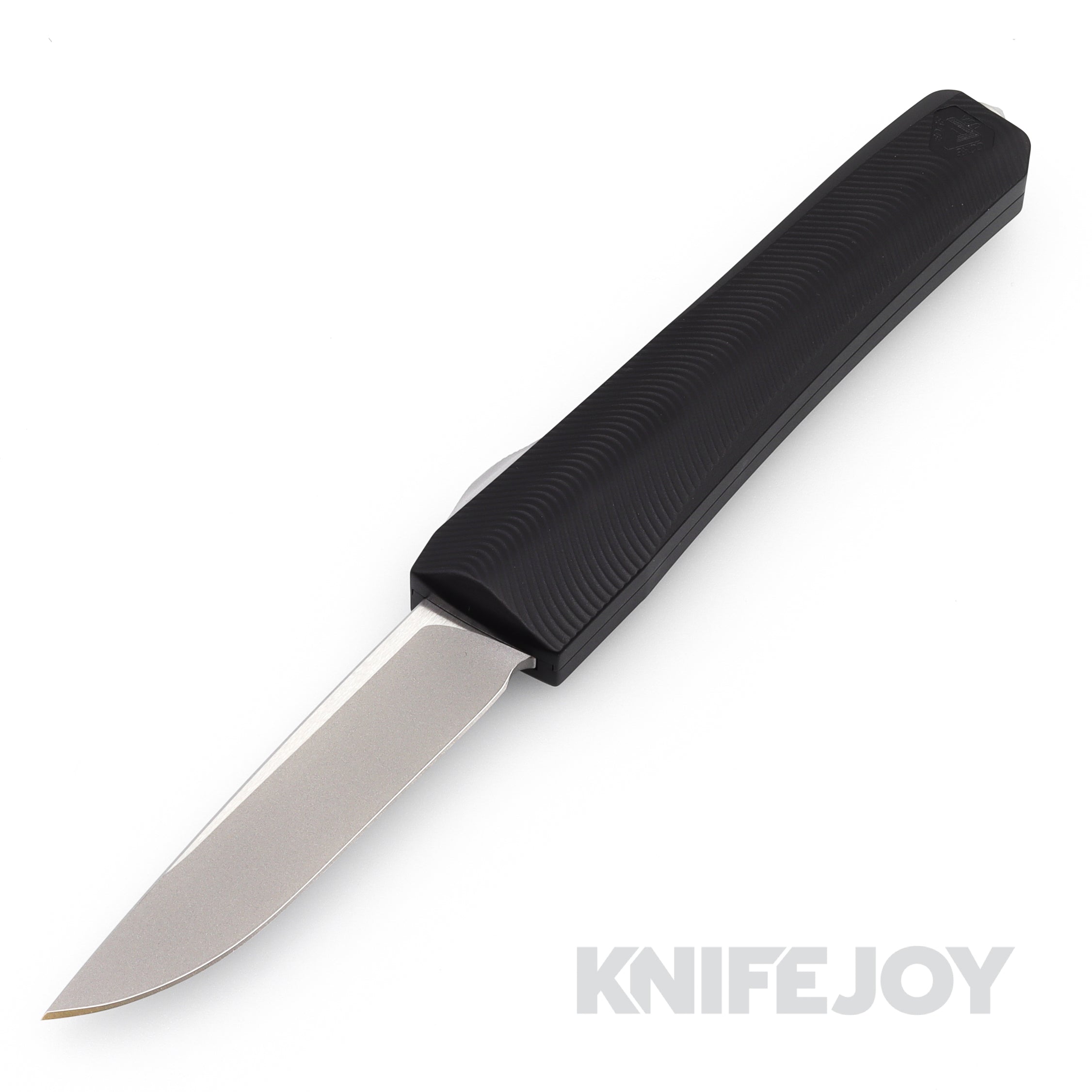 Core Edge 0331 Pulsar Black OTF Automatic Knife - S35VN Steel Blade with Aluminum Chassis & Stainless Hardware - EDC, Tactical, Outdoor Survival & Everyday Carry Tool