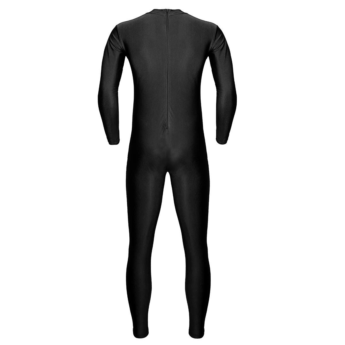 YEAHDOR Men's Stretchy Full Body Leotard Spandex Zentai Unitard - Gymnastics, Dance, Cosplay, Workout & Performance Jumpsuit Sportswear