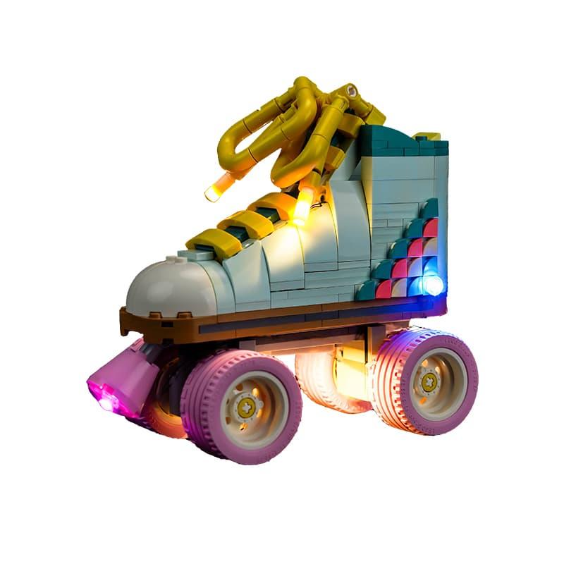 LEGO Retro Roller Skate 31148 Light Kit - DIY Building Block Lighting Set for Creative Display & Nighttime Play - Perfect for LEGO Fans & Collectors