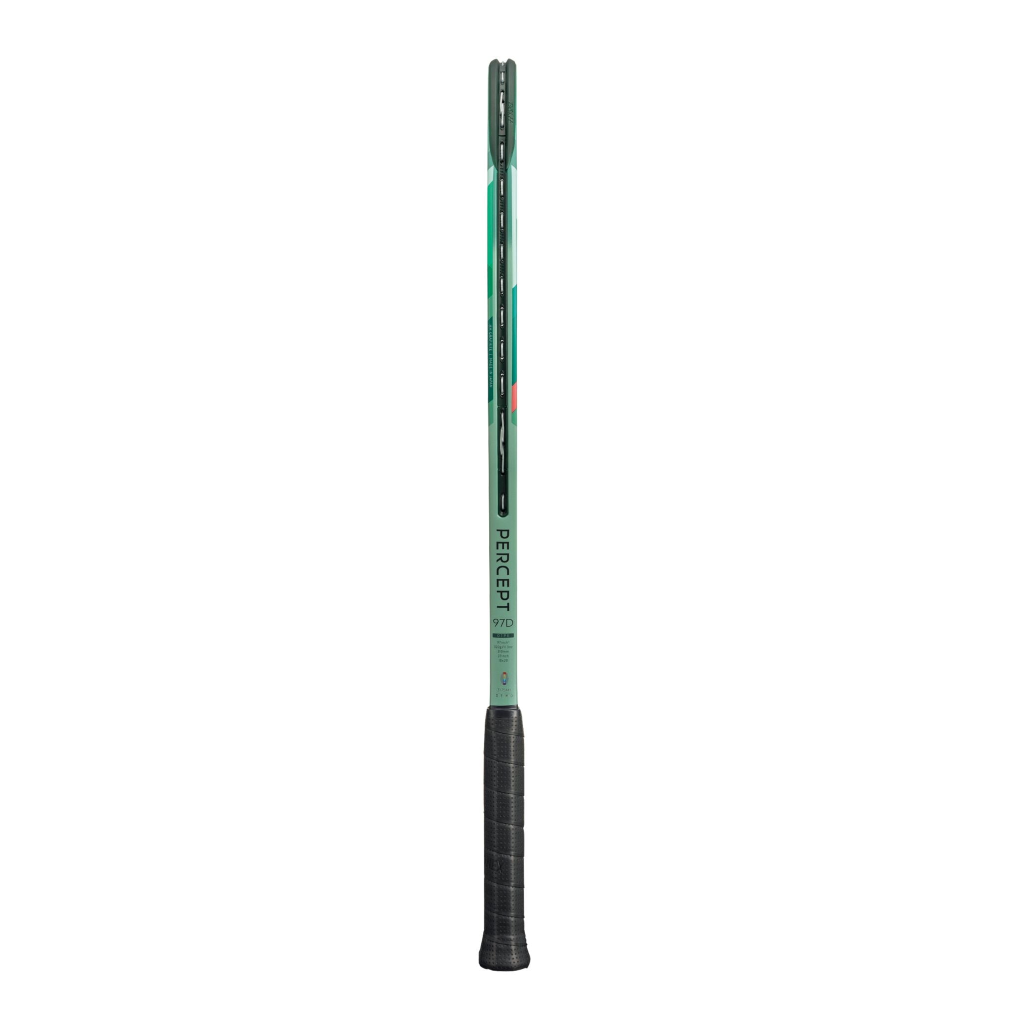 Yonex Percept 97D Unstrung Tennis Racket | 320g Lightweight Olive Green Racquet | Perfect for Advanced Players & Competitive Matches