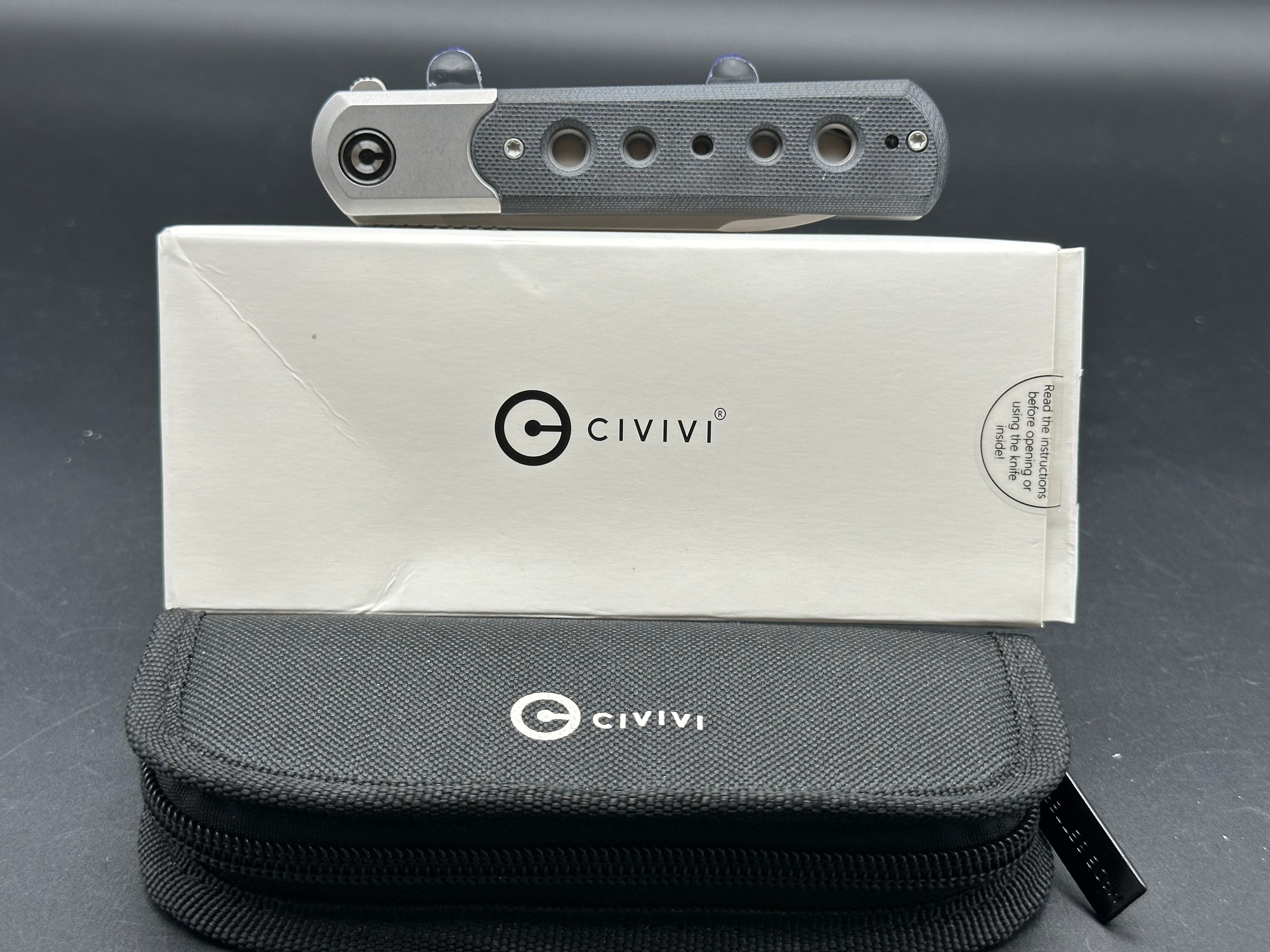 CIVIVI Banneret Frame Lock Folding Knife - 3.7