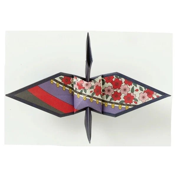 Premium Hanafuda Crane Origami Paper - Authentic Japanese Washi Paper for Origami, Arts & Crafts - Perfect for DIY Projects, Home Decor, and Traditional Japanese Gift Giving