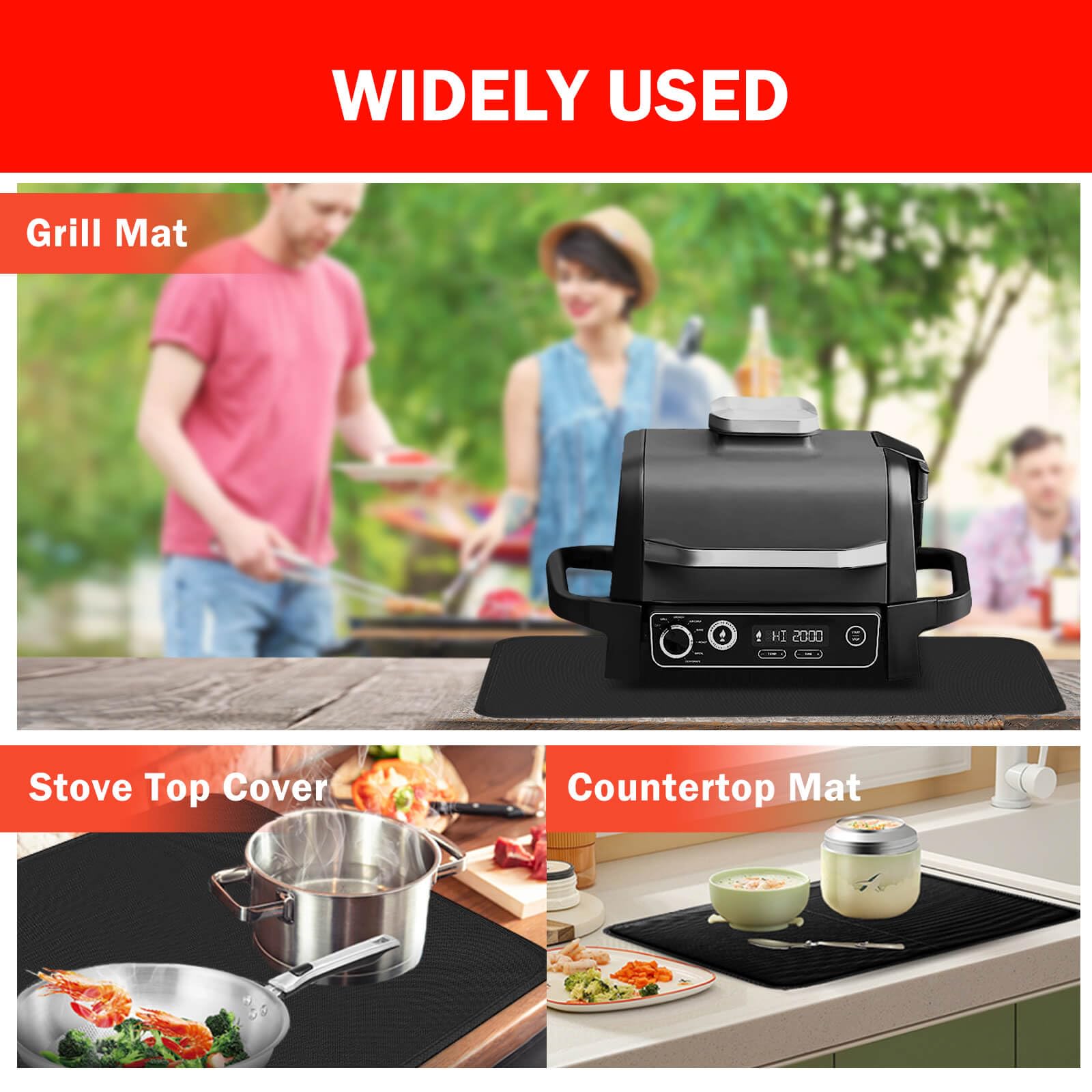 Fireproof Grill Mat 24