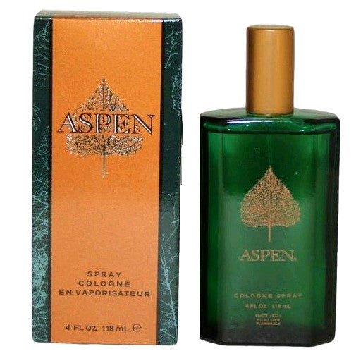 Aspen by Coty Cologne Spray for Men, 4 oz - Fresh Woody Scent for Everyday Wear & Special Occasions