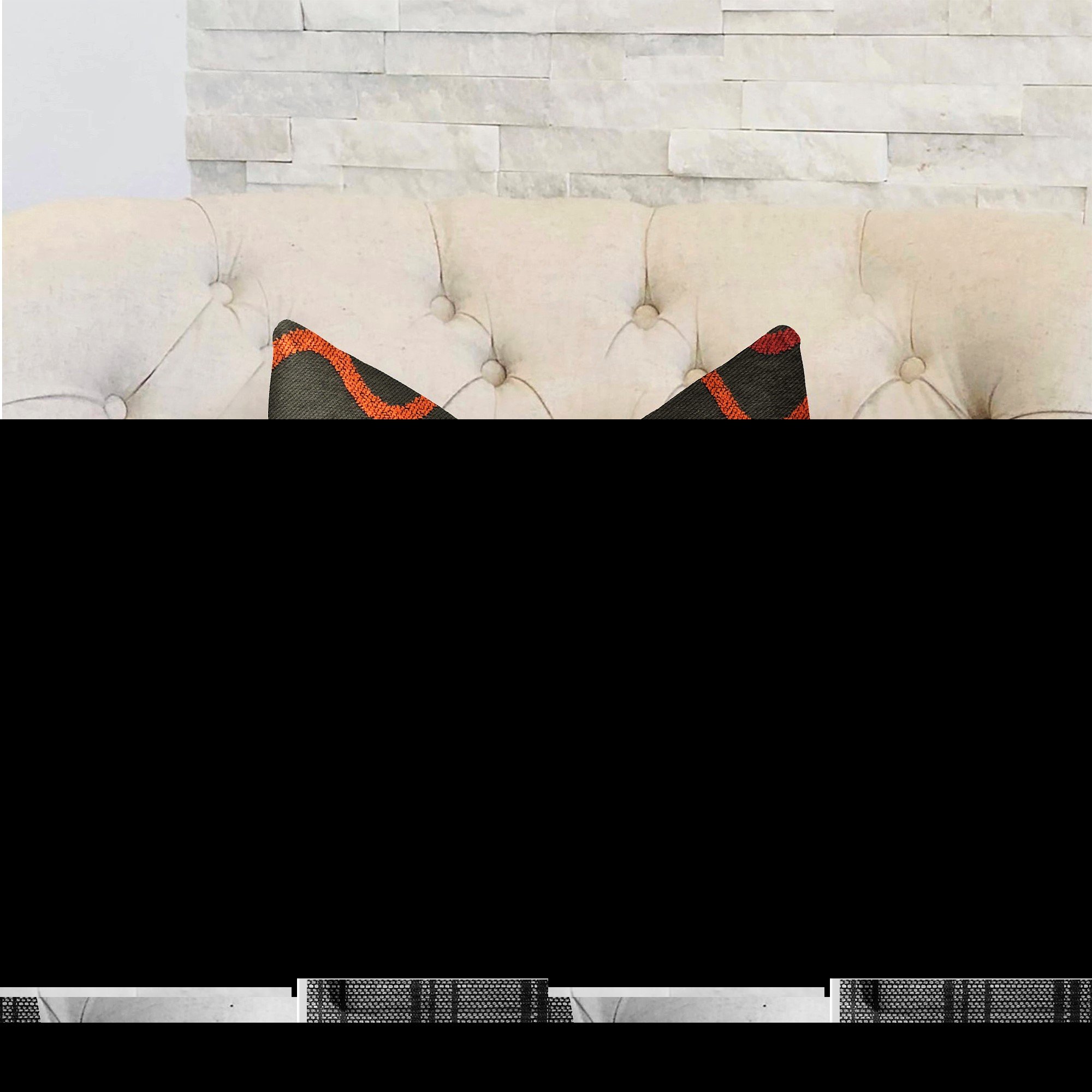 Plutus Serenity Flow Luxury Throw Pillow 24x24 Inches - Soft Decorative Cushion for Sofa, Bed & Home Decor | Premium Living Room & Bedroom Accent Pillow