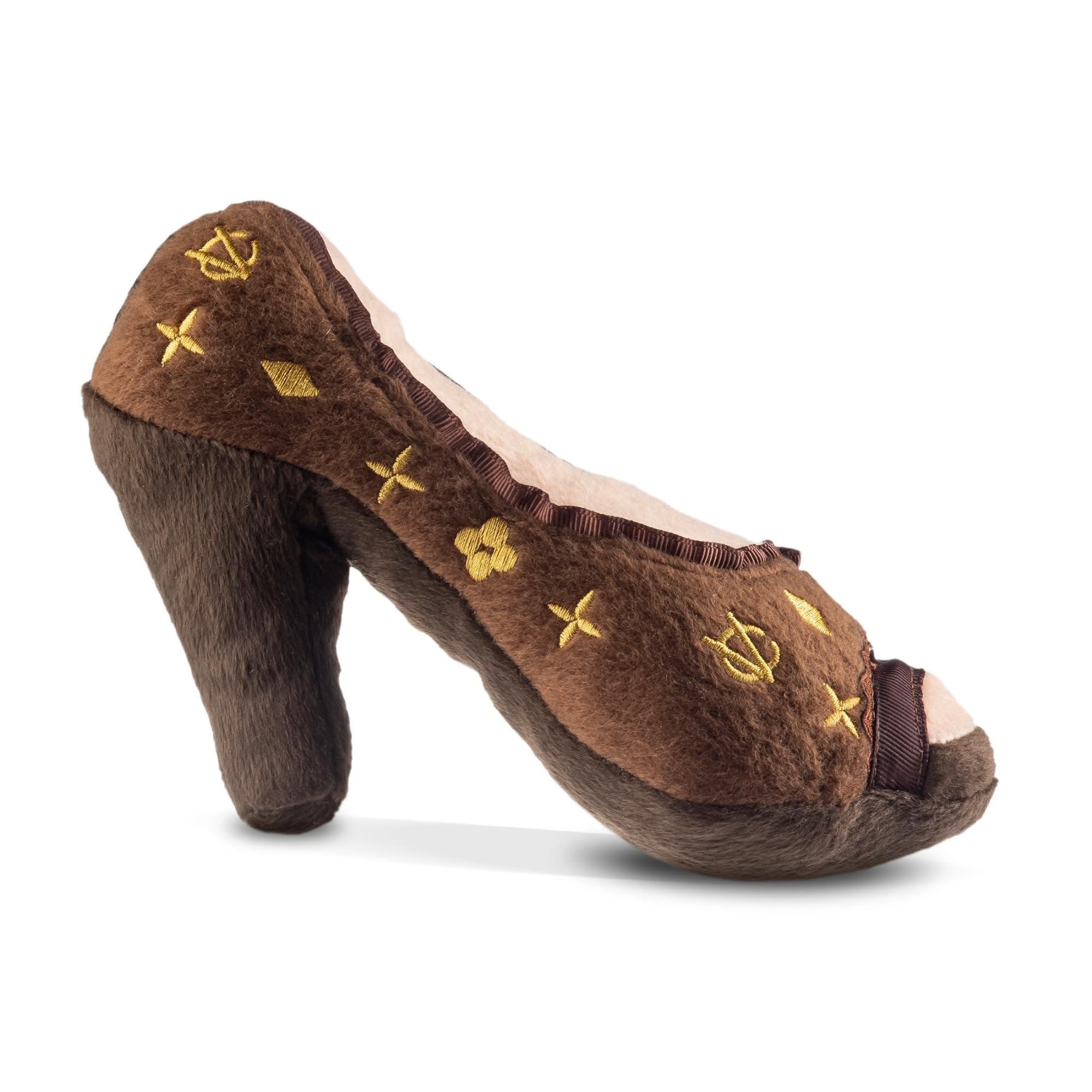 Dog Diggin Designs Runway Pup Collection - Unique Squeaky Plush Dog Toys for Small & Medium Dogs | High Heel Shaped Chew Toys for Puppies | Perfect for Playtime, Training & Fashionable Pet Accessories