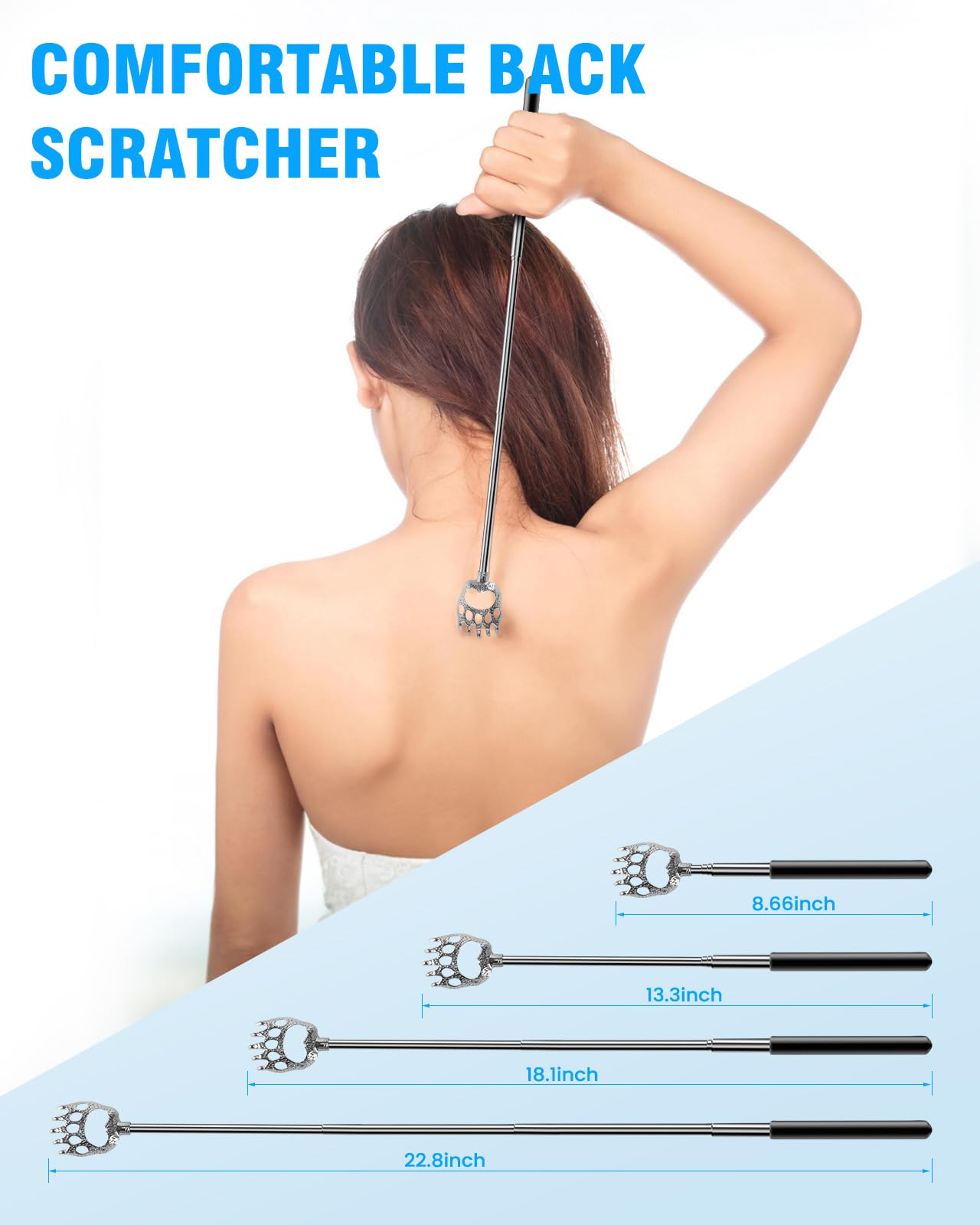 10 in 1 Hip Replacement Kit for Seniors - Post Surgery Recovery Aid with Grabber Reacher, Sock Aid, Leg Lifter, Pill Organizer, Button Hook, Shoehorn, Dressing Stick, Back Scratcher & Bath Accessories - Essential Mobility Assistance for Daily Living After Hip Surgery