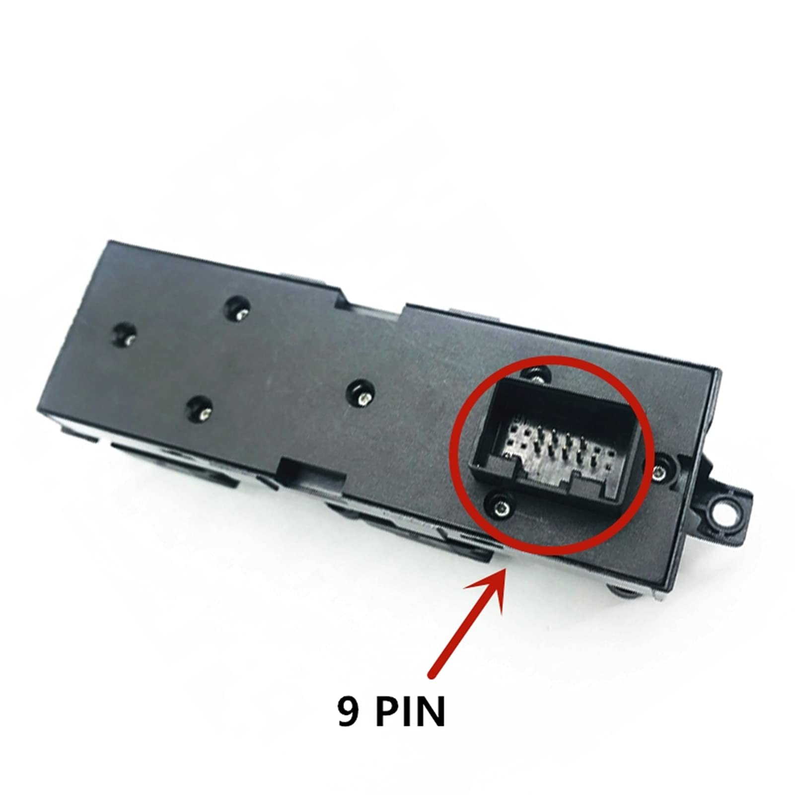 1J4959857C Power Window Switch - Compatible with Skoda Fabia, Octavia, Superb Wagon - Driver Side Window Control Switch - Easy Installation & Replacement - Perfect for Car Window Repair & Maintenance