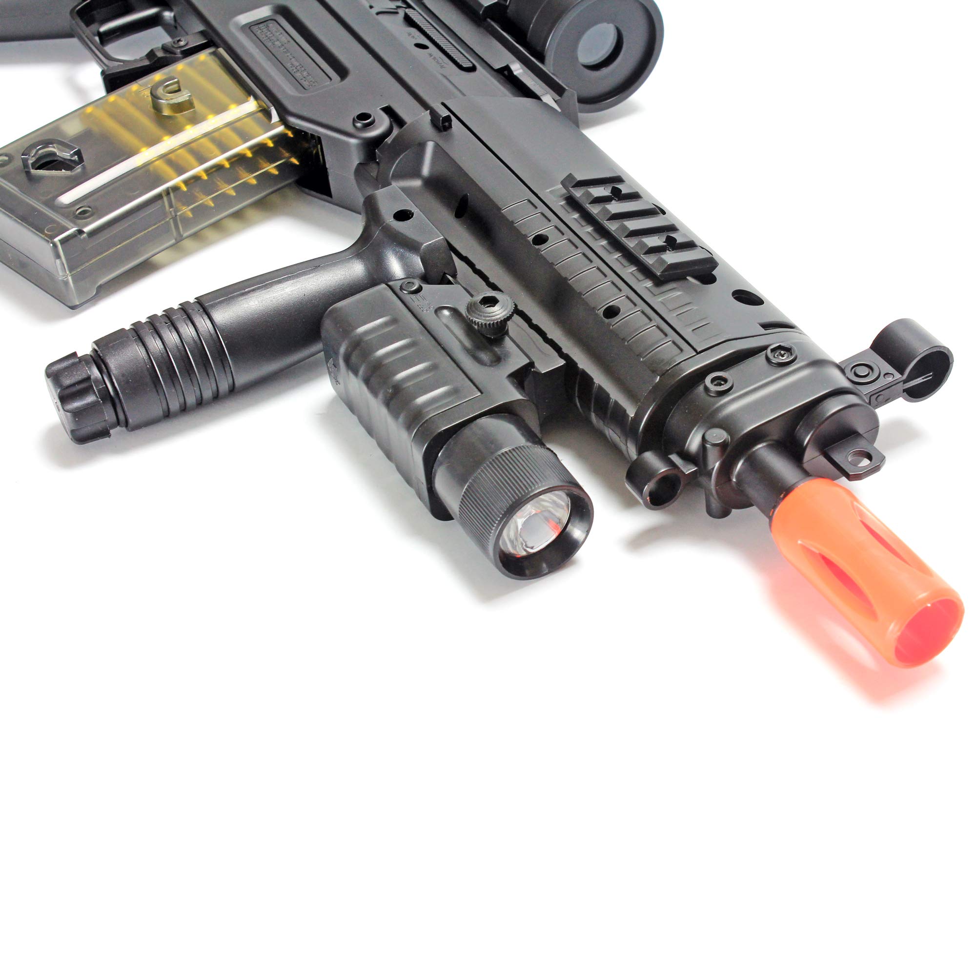 BBTac Airsoft Gun AEG Electric Rifle - Full Auto & Semi Auto Modes with Battery & Charger Included - Perfect for Outdoor Shooting, Airsoft Battles & Tactical Training