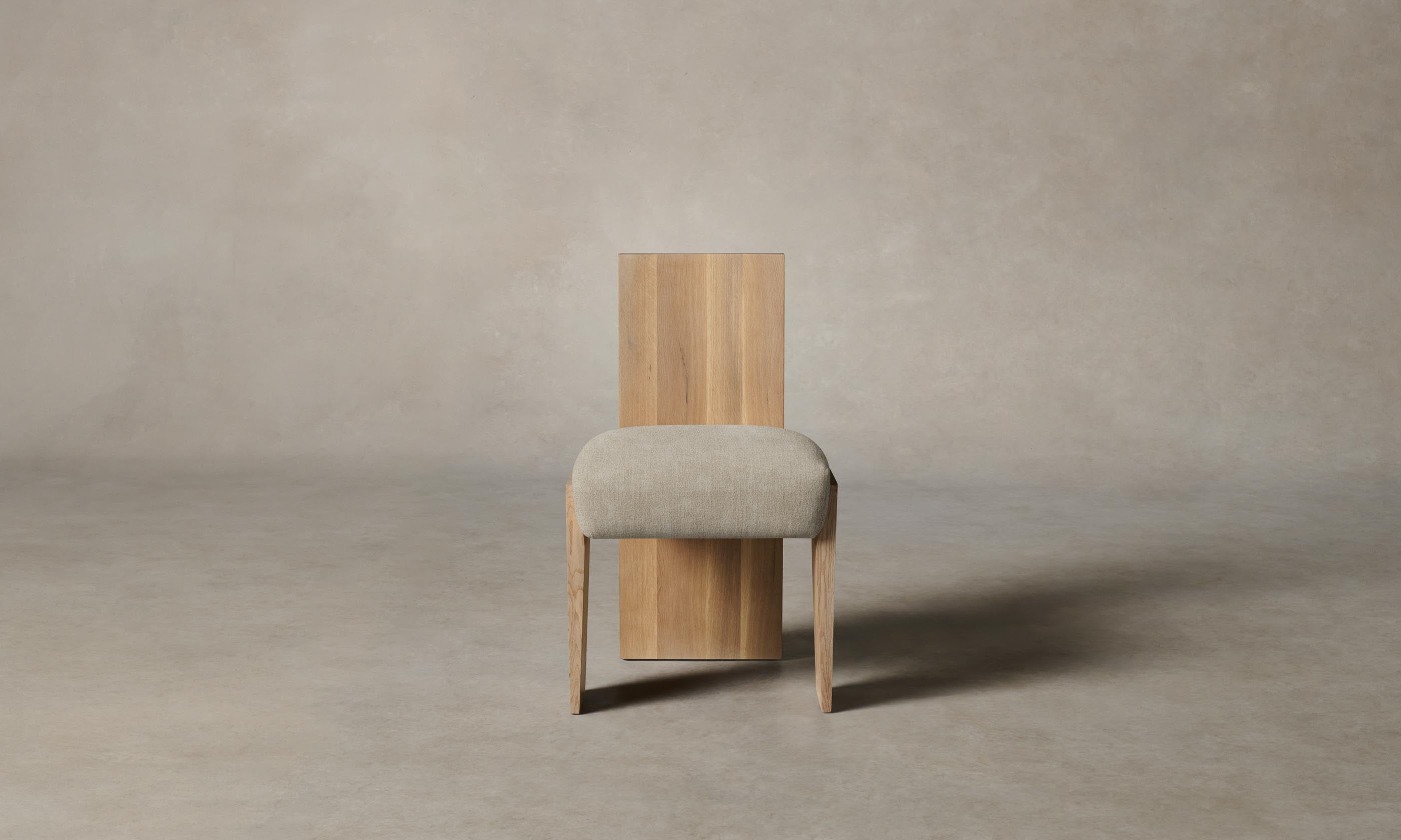 Garrett Dining Chair - Performance Mélange Weave Shell - Modern Comfortable Dining Room Chair for Home & Restaurant Use