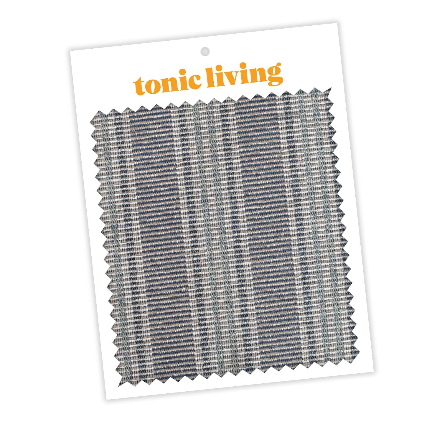 Sonoma Stripe InsideOut Deep Sea Blue Reversible Swatch - Perfect for Casual Wear, Travel & Everyday Fashion