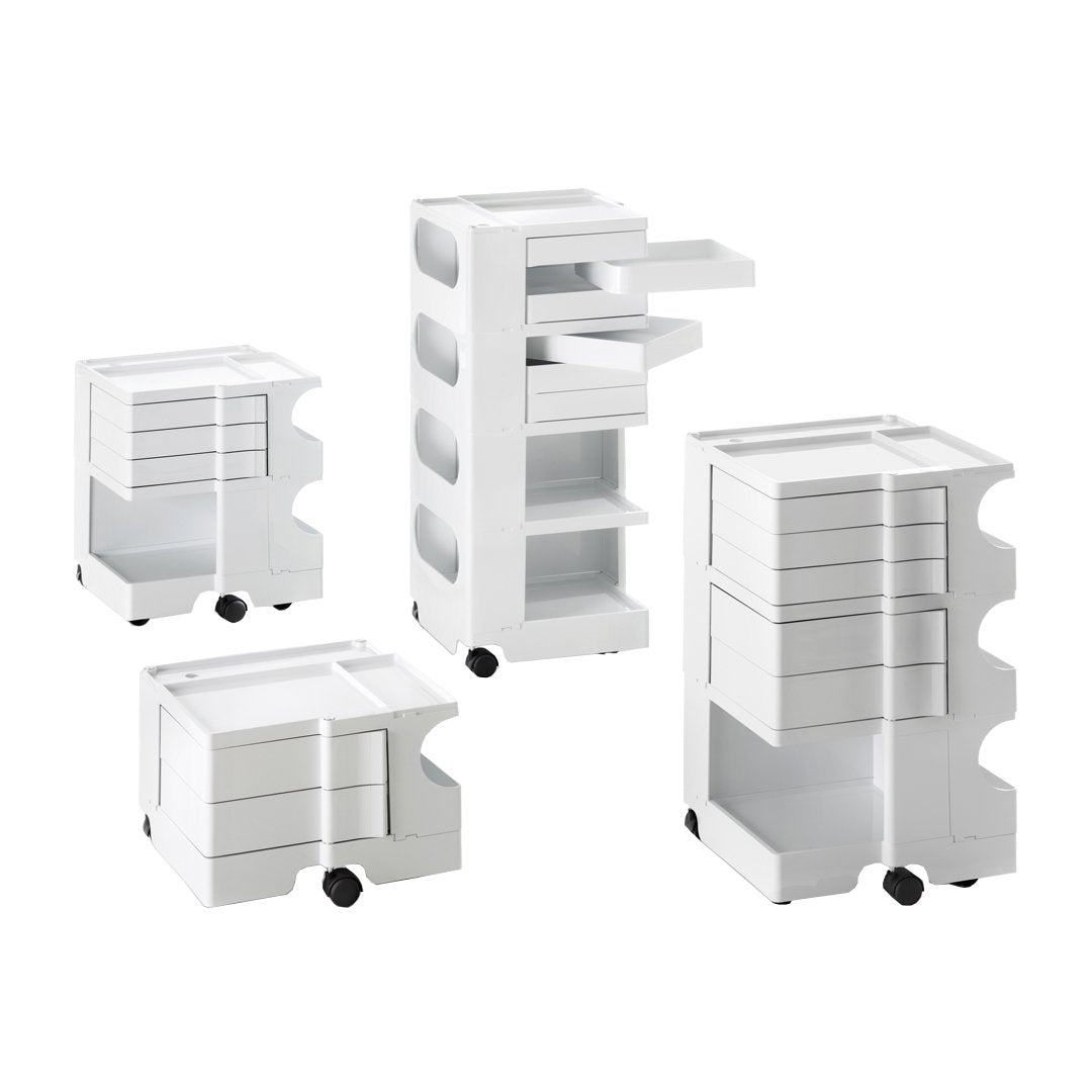 Boby Mobile Office Cart with Wheels - 37.2 Inch Height Adjustable Rolling Storage Organizer for Files, Supplies & Stationery | Perfect for Home Office, Classroom & Workplace Organization