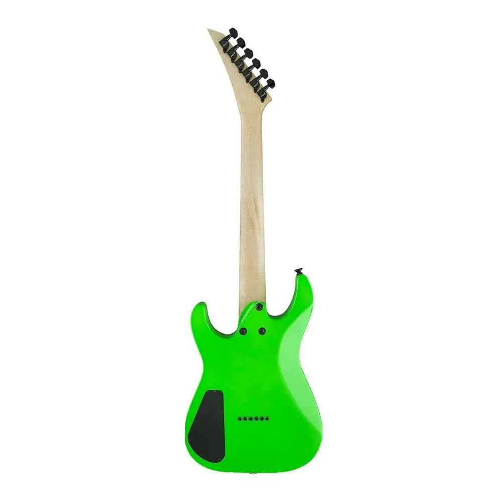 Jackson JS Series Dinky Minion JS1X Electric Guitar - Neon Green with Amaranth Fingerboard | Professional Performance for Rock, Metal & Stage Shows