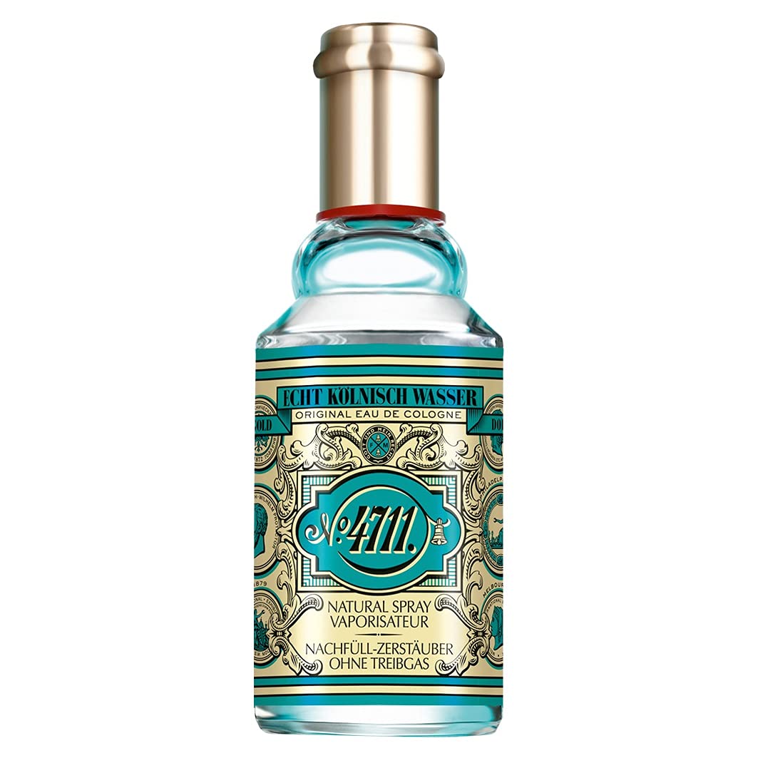 4711 Original Eau de Cologne by Muelhens - 2oz (60ml) Unisex Perfume Spray | Fresh Citrus Floral Scent for Men & Women | Perfect for Daily Wear, Office & Special Occasions