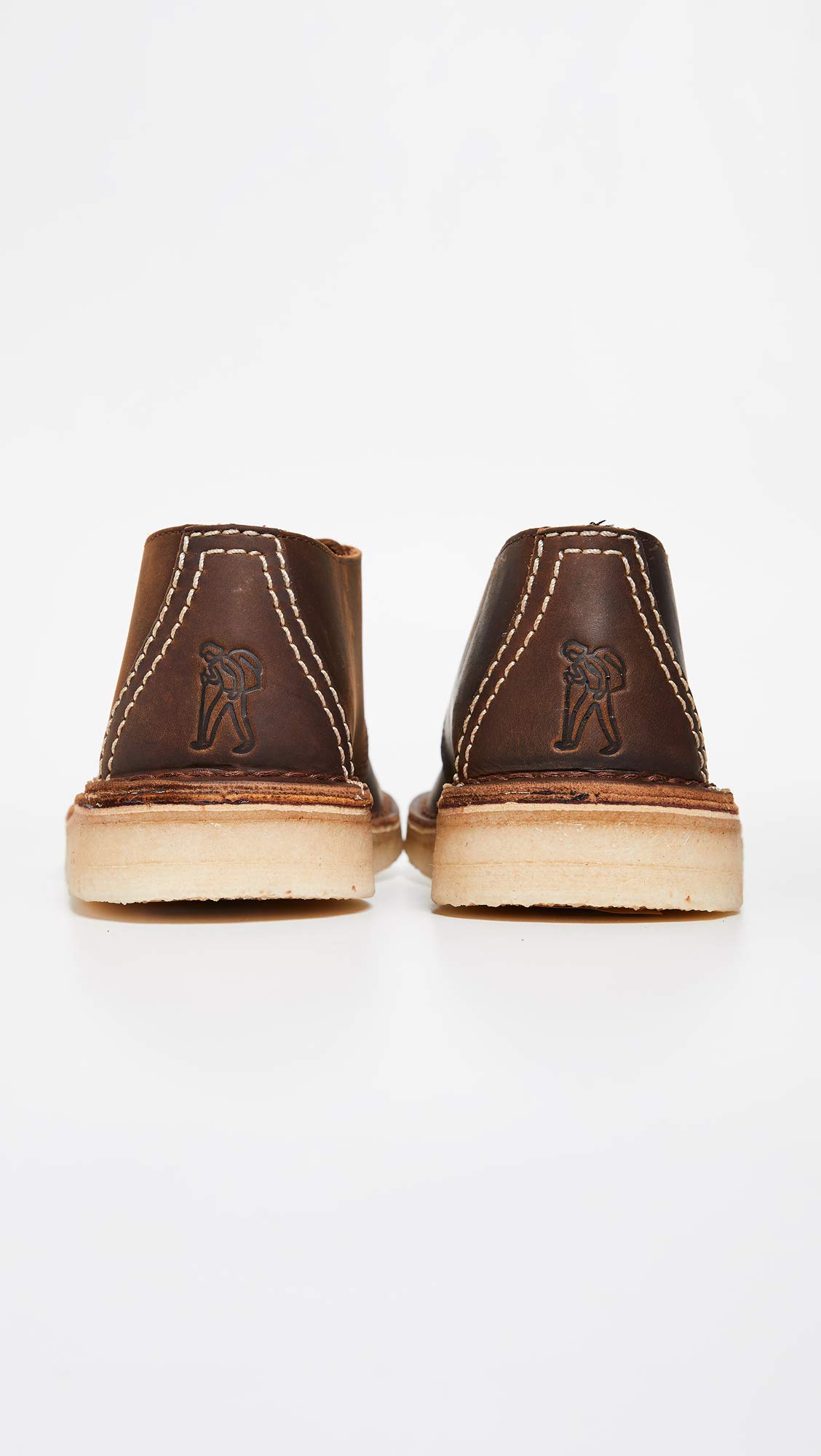 Clarks Men's Desert Trek Moccasin Shoes - Comfortable Casual Loafers for Walking, Travel & Everyday Wear | Premium Leather Slip-Ons for Men