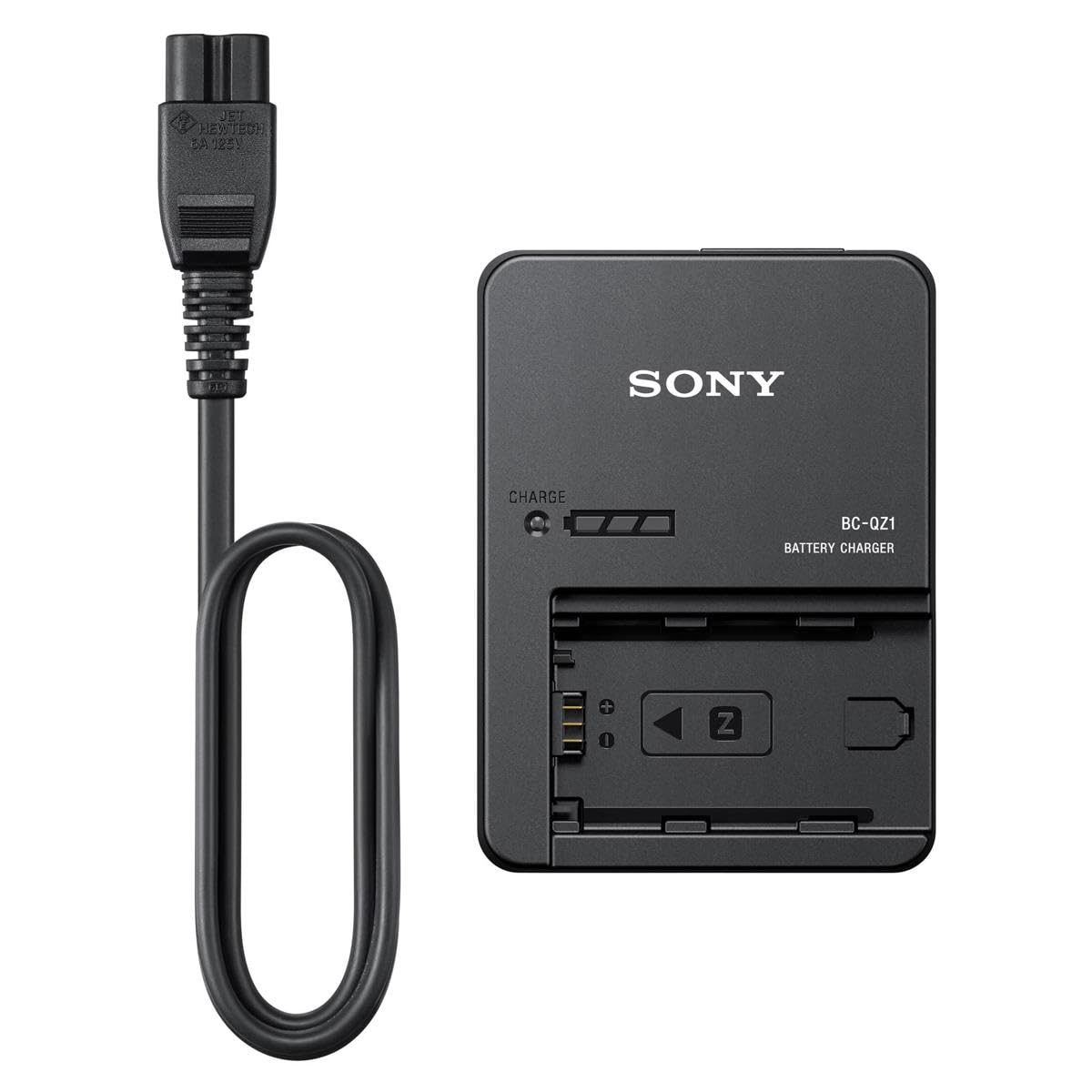 Sony BCQZ1 Z-Series Battery Charger - Fast Charging for Sony Cameras | Perfect for Travel & Professional Photography (Black)